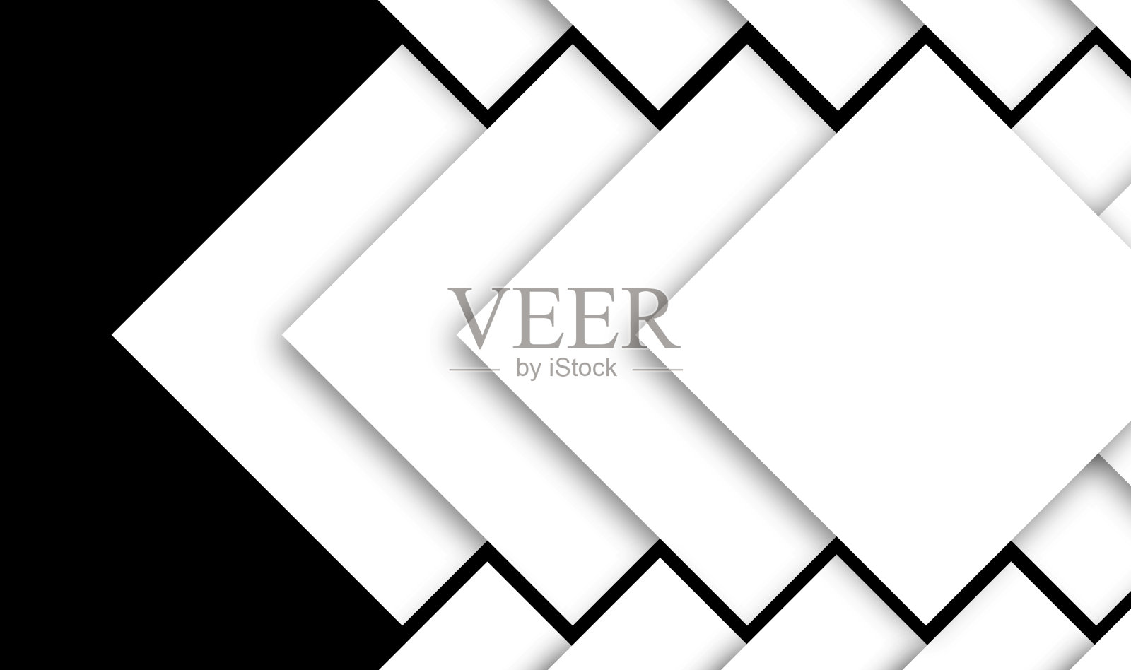 倾斜的正方形和锯齿形隔离色照片摄影图片