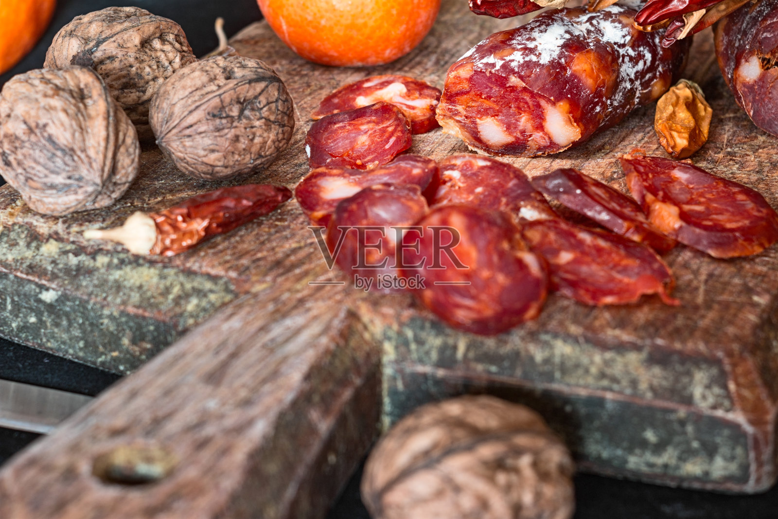 意大利香肠照片摄影图片