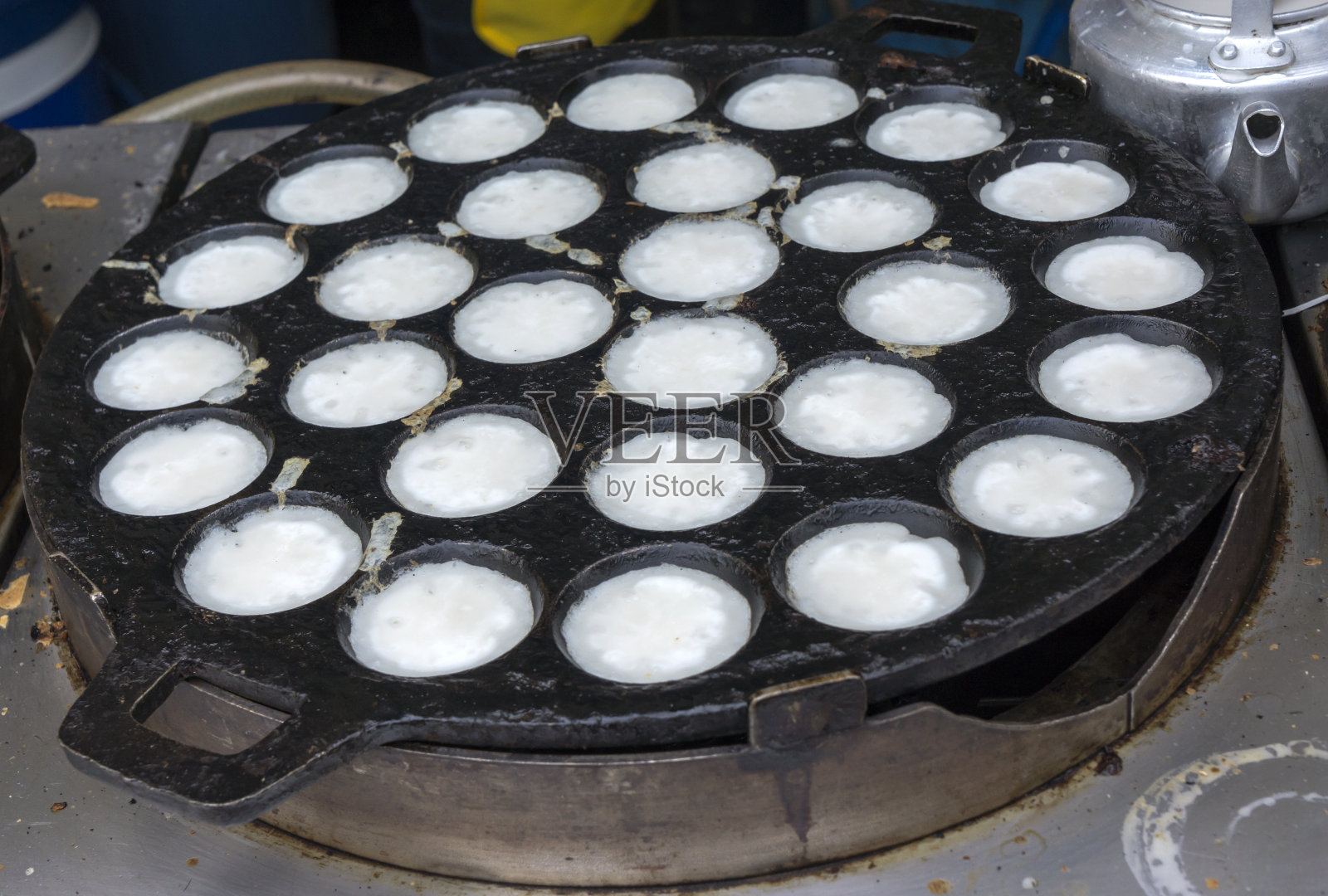 泰国椰奶小吃照片摄影图片