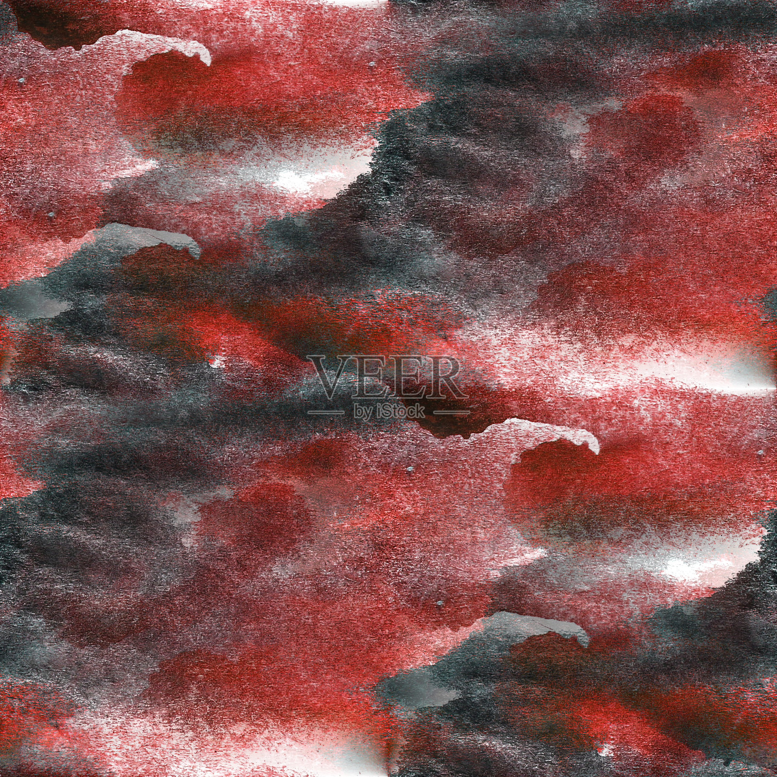 水彩无缝棕色，黑色纹理背景漆抽象派插画图片素材
