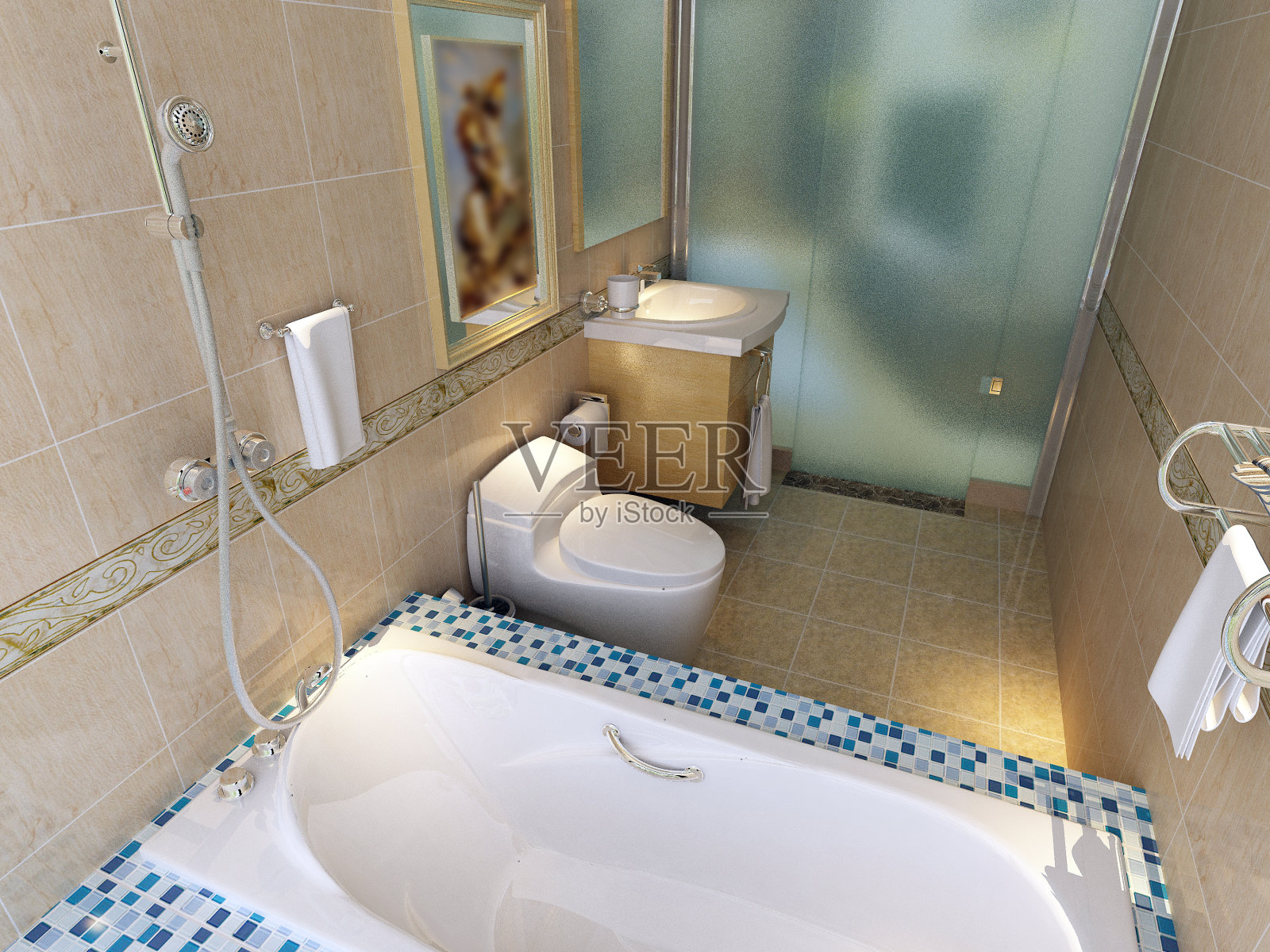 浴室内照片摄影图片