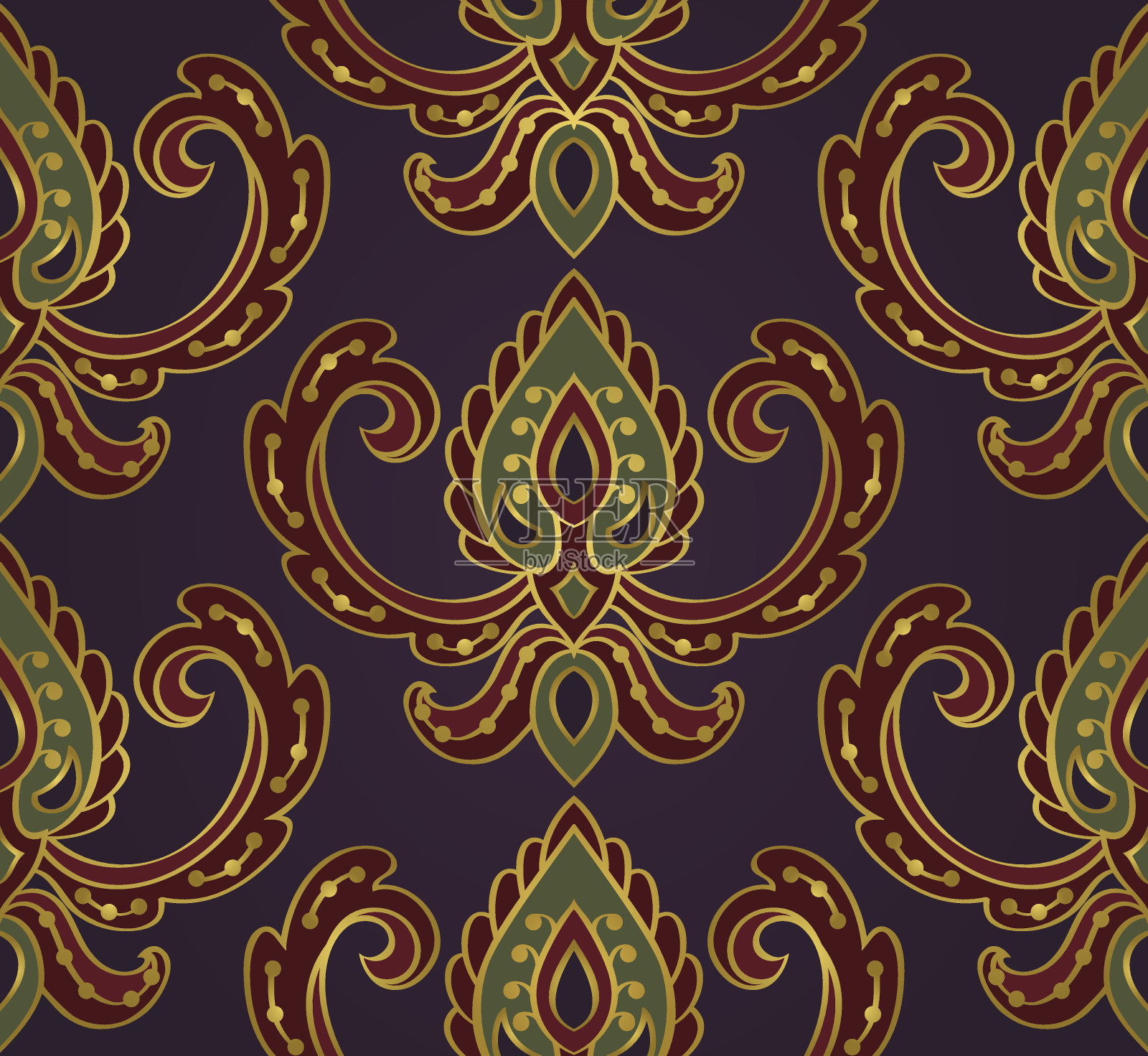 向量的抽象模式。插画图片素材