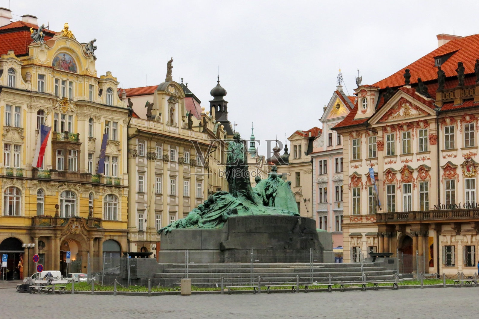 美丽的布拉格广场照片摄影图片