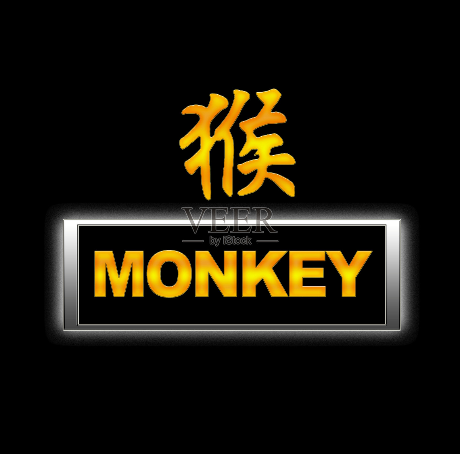 猴子。照片摄影图片