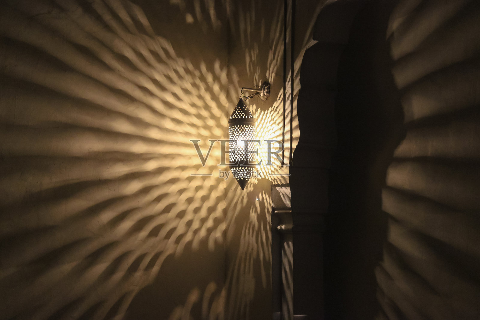 印度斋浦尔酒店的东方灯照片摄影图片