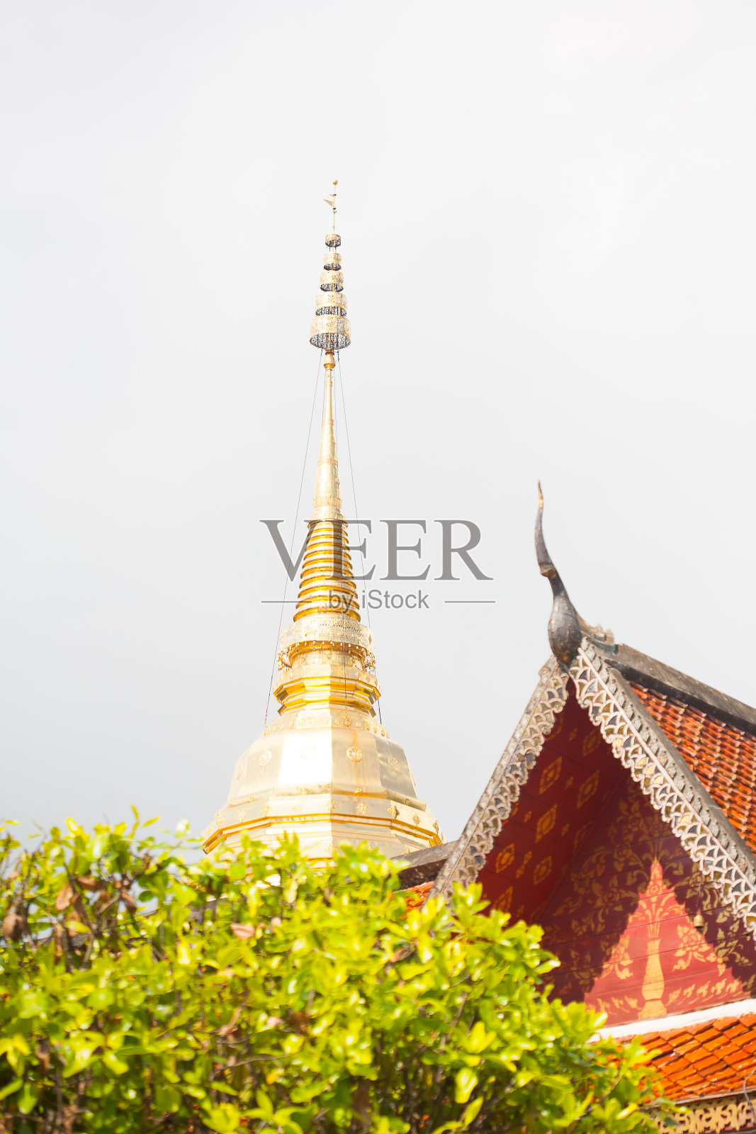 泰国清迈的素贴寺照片摄影图片