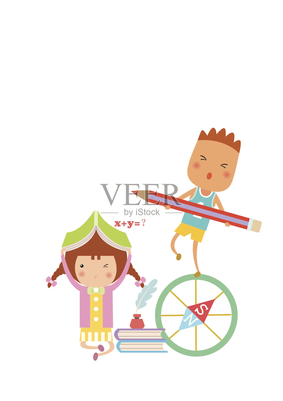 向量的人插画图片素材