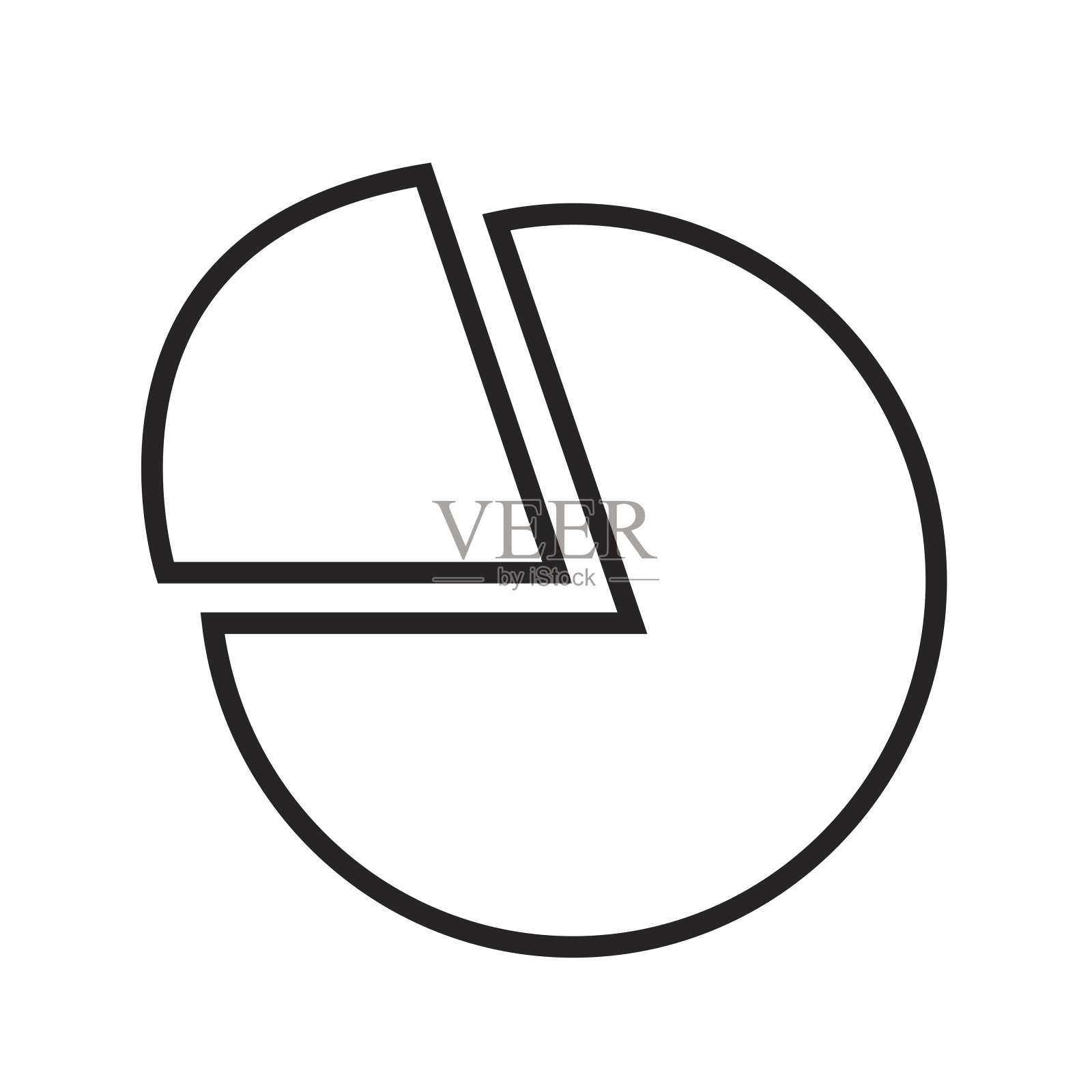 细线图表图标插图设计插画图片素材