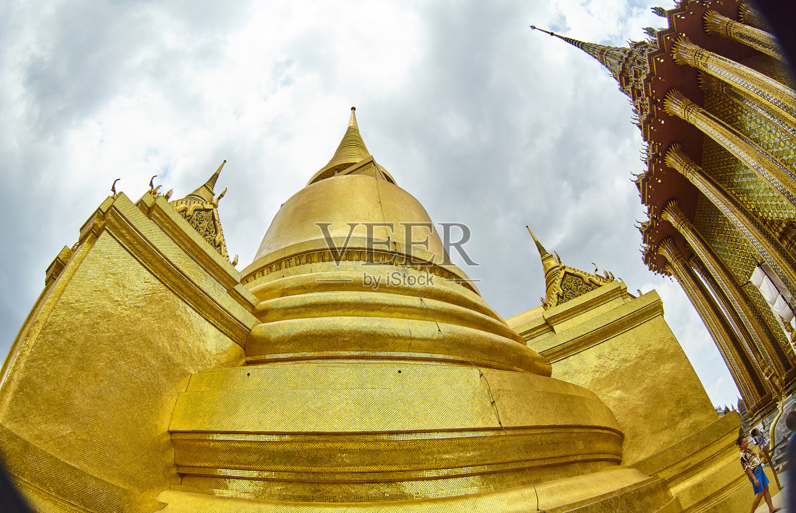 泰国曼谷卧佛寺塔塔照片摄影图片