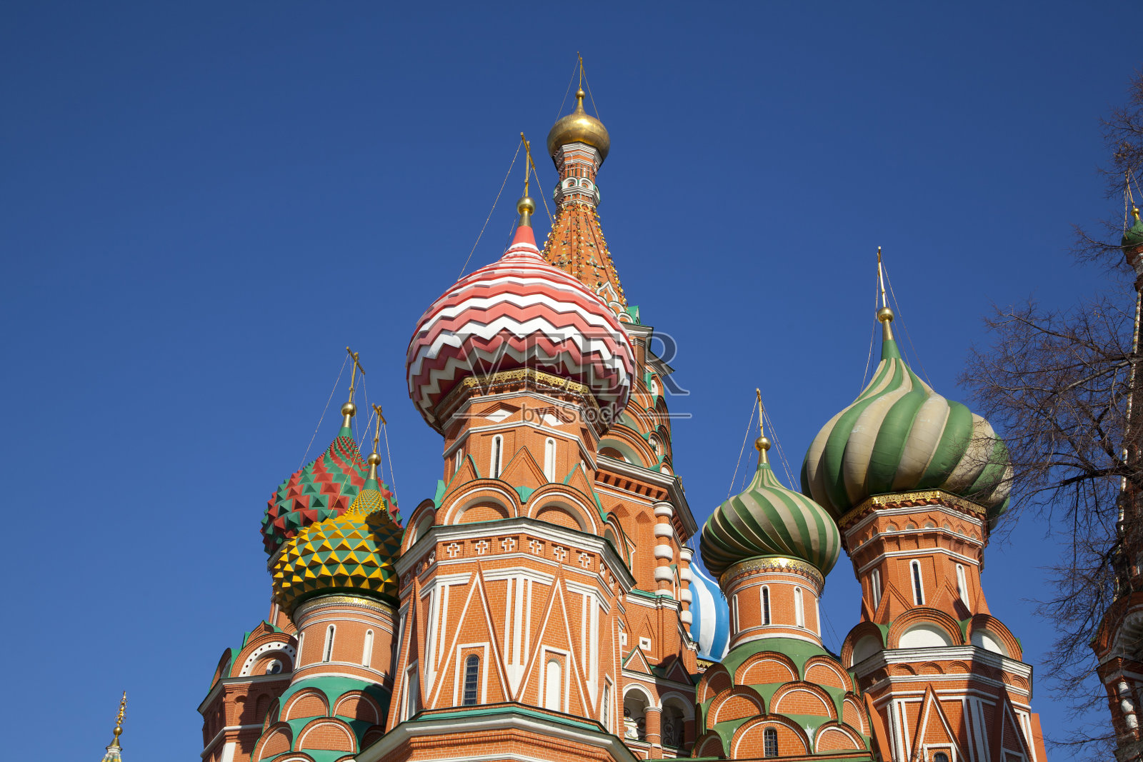 圣巴西尔大教堂照片摄影图片