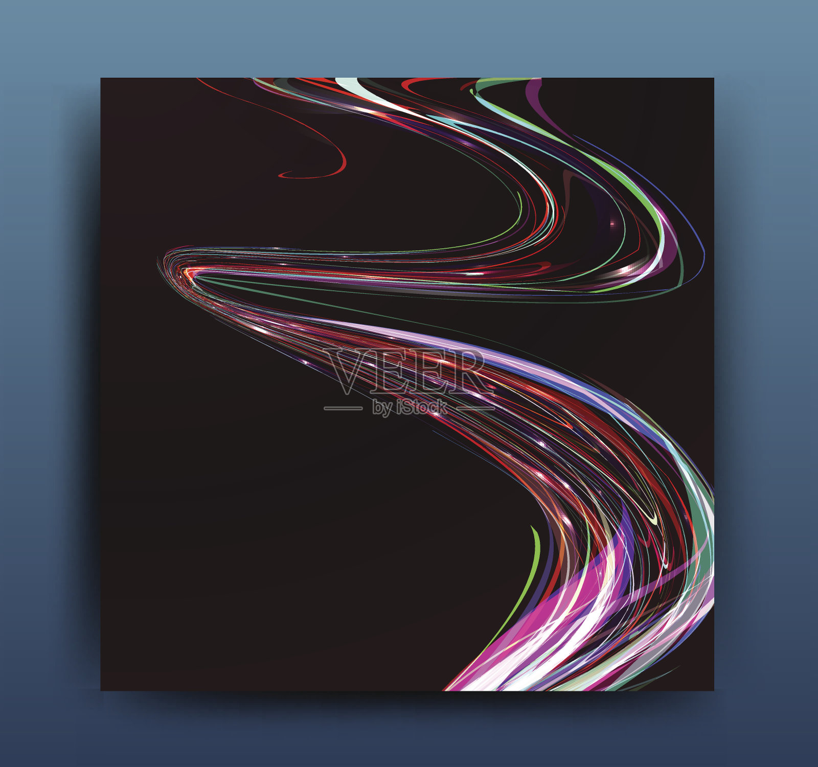 矢量企业传单模板或公司横幅设计插画图片素材