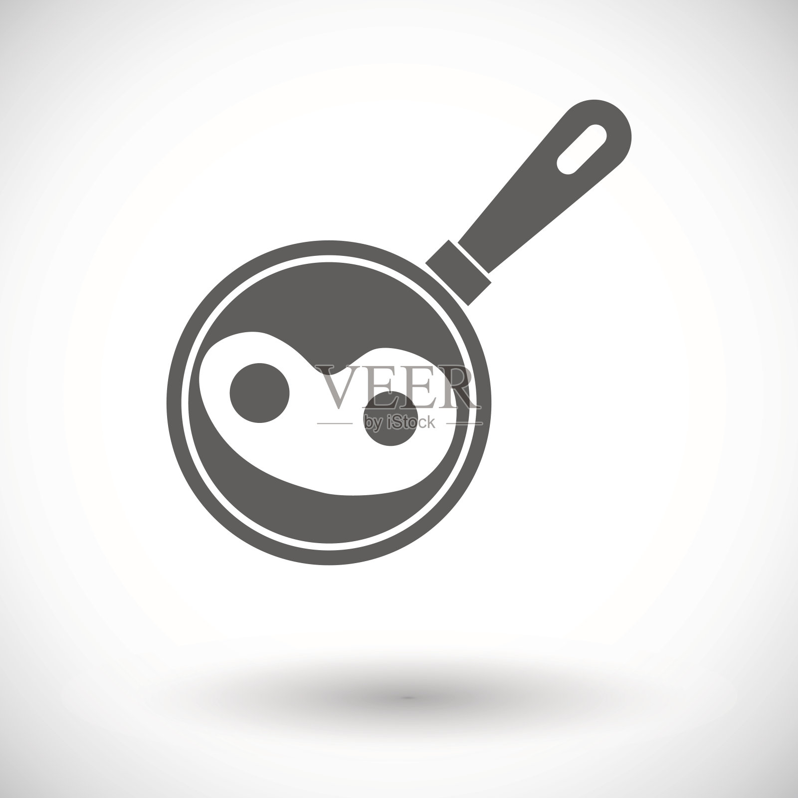 炒蛋插画图片素材