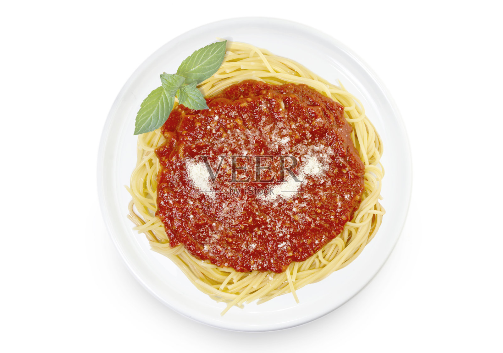 马来西亚式帕尔玛干酪意大利面(系列)照片摄影图片