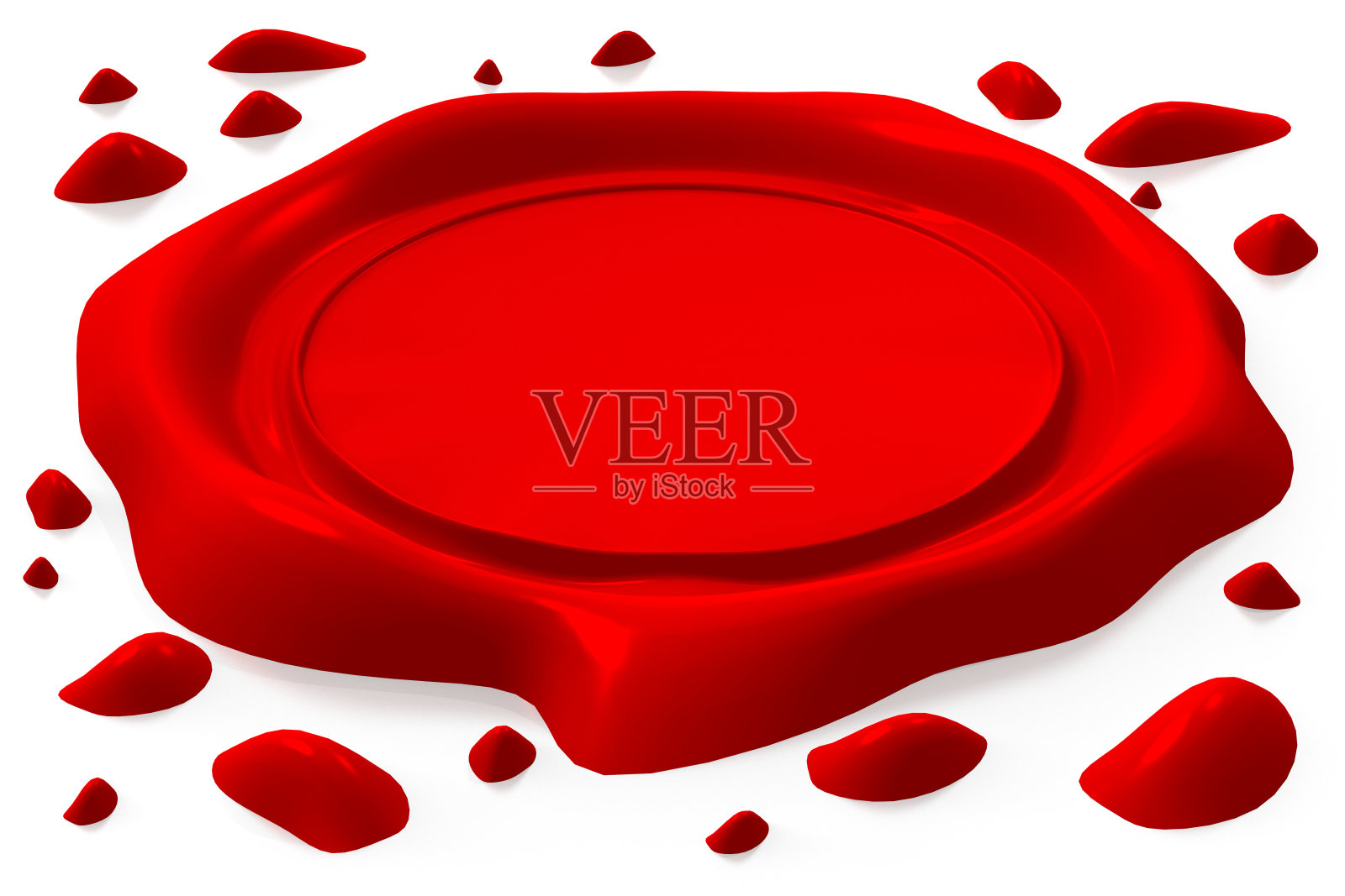 红蜡密封照片摄影图片