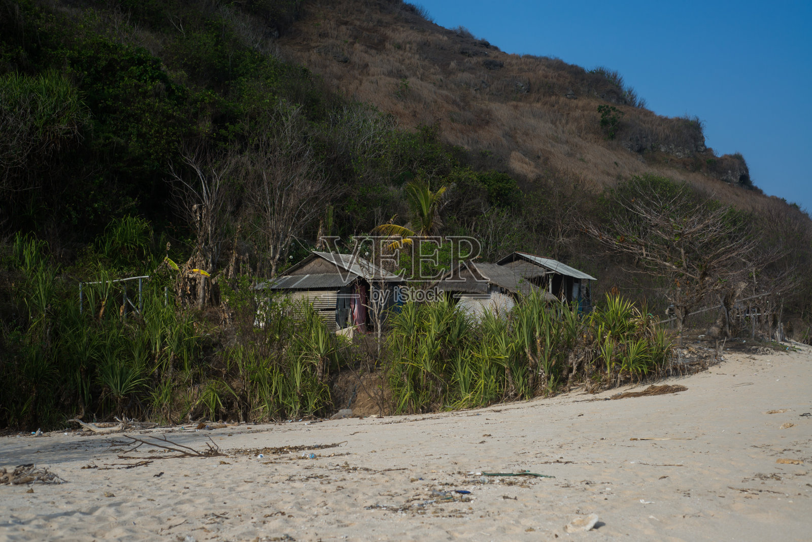 潘达瓦海滩照片摄影图片