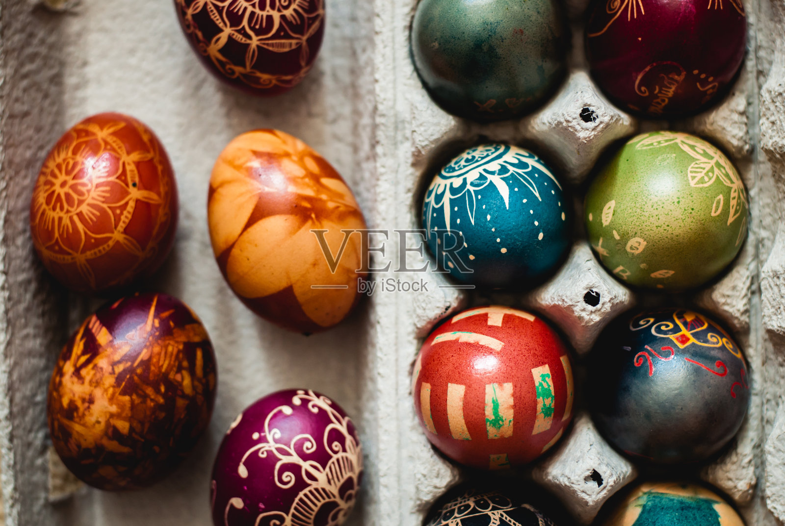 复活节彩蛋照片摄影图片