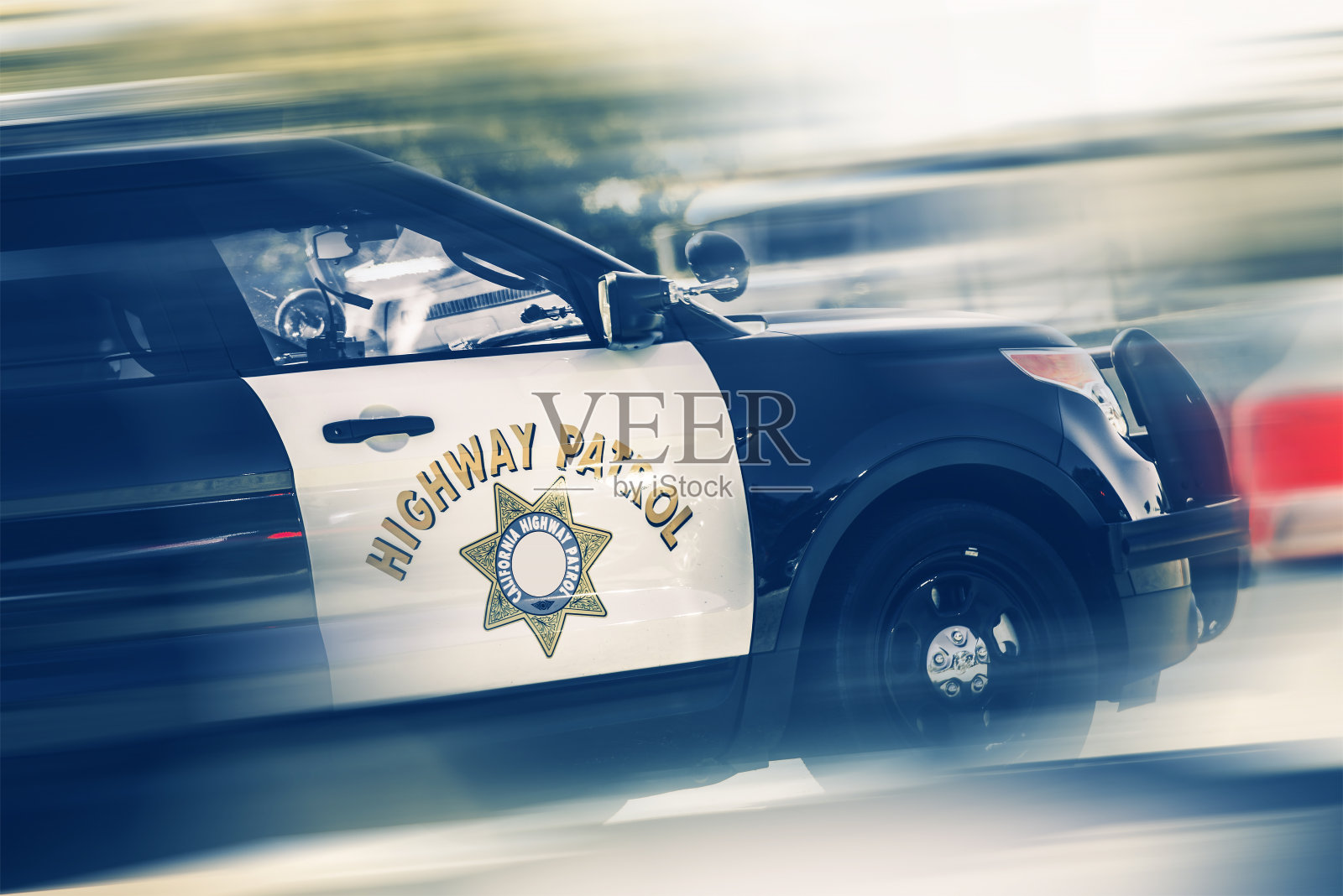 加州公路警察照片摄影图片