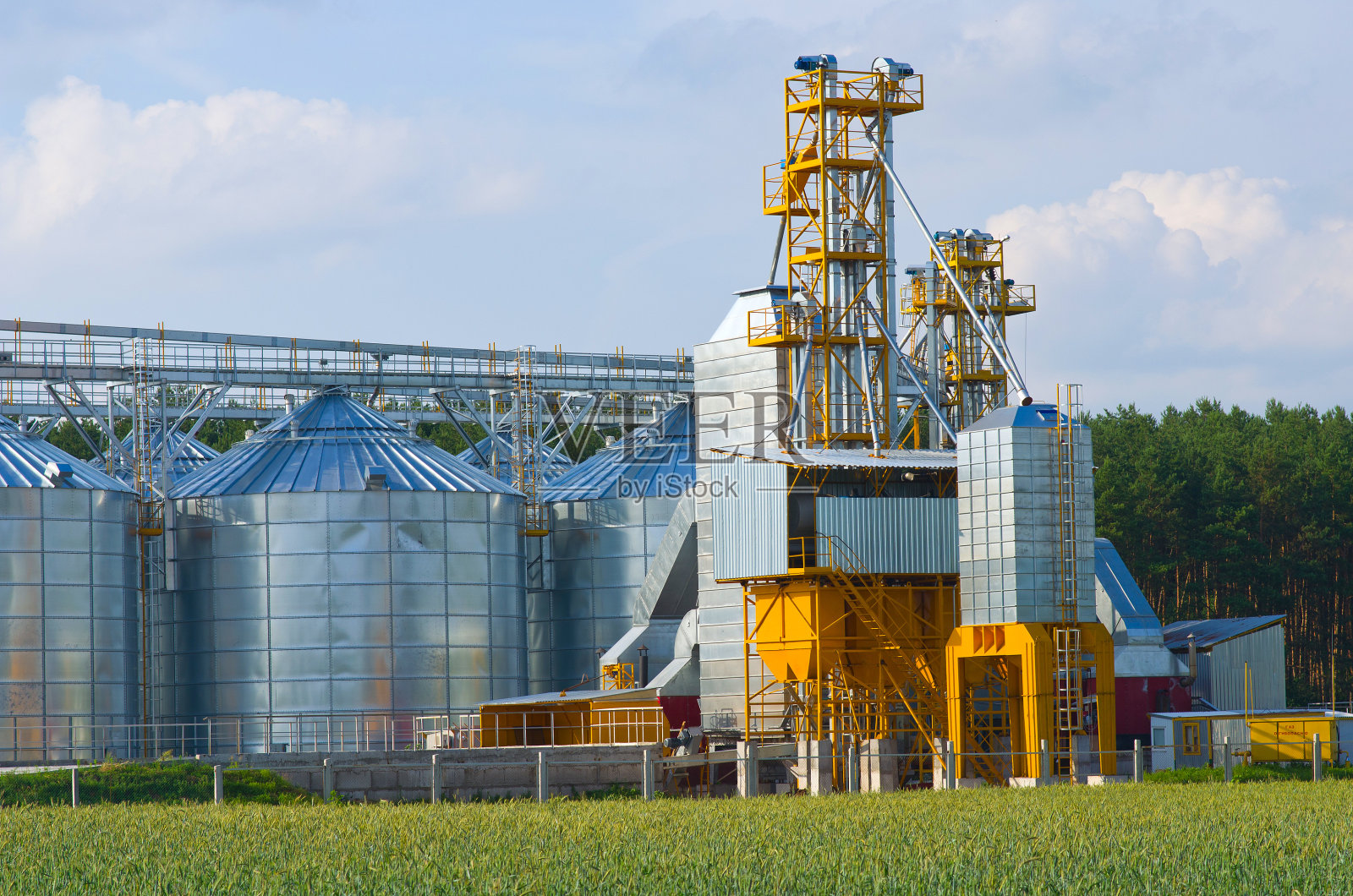 谷物升降机照片摄影图片