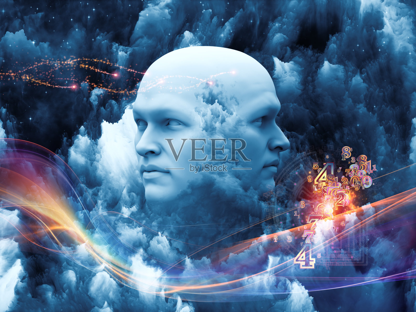 意识的出现照片摄影图片