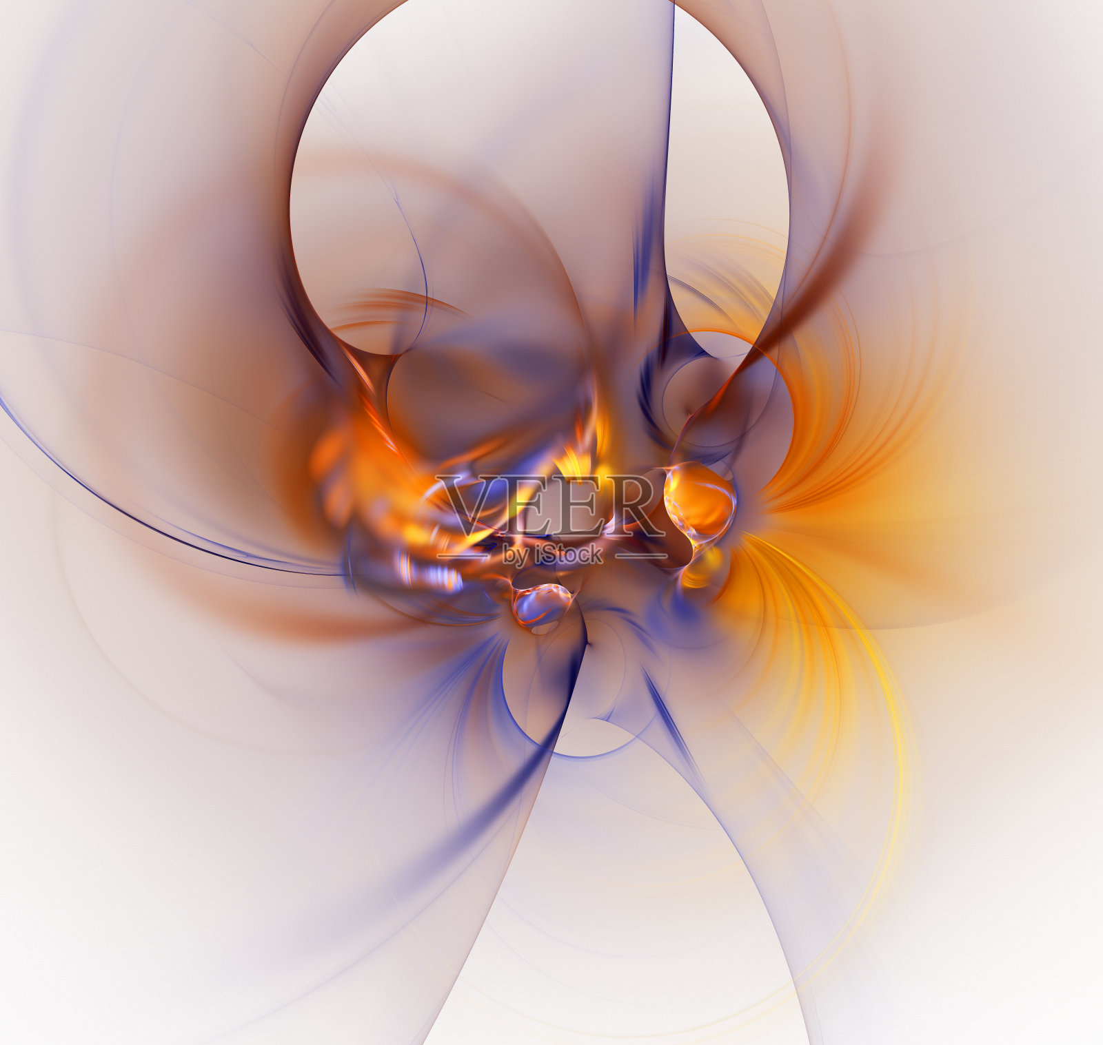 抽象分形背景的创意设计照片摄影图片