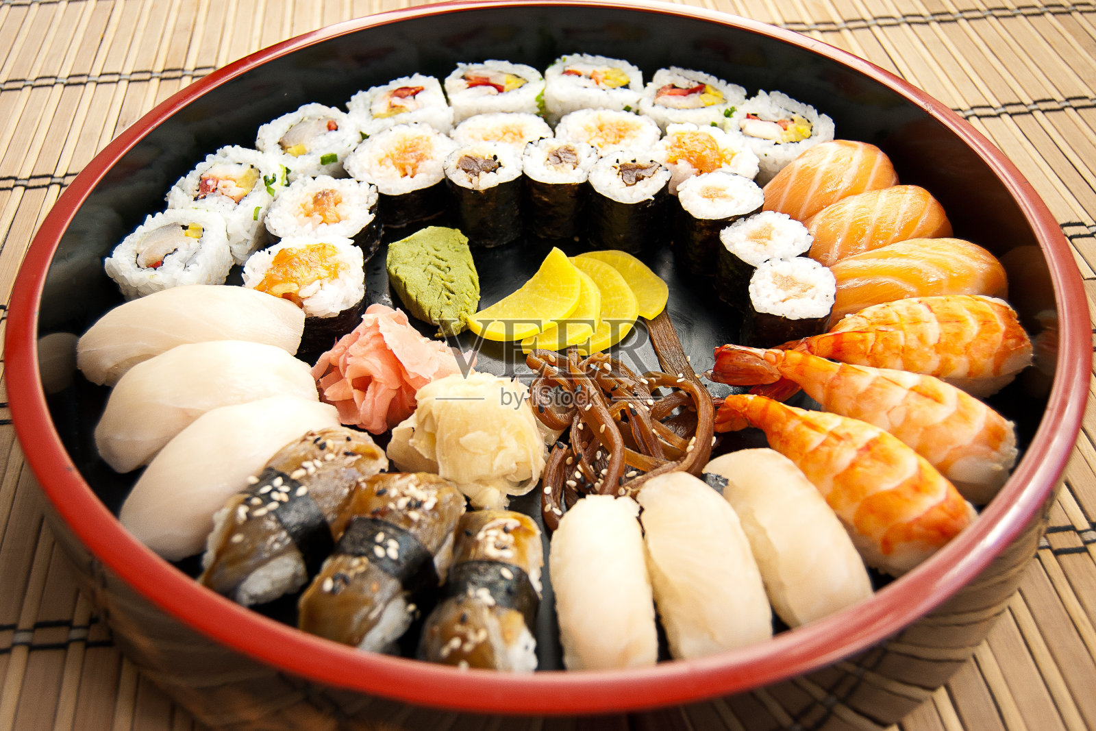 寿司。照片摄影图片