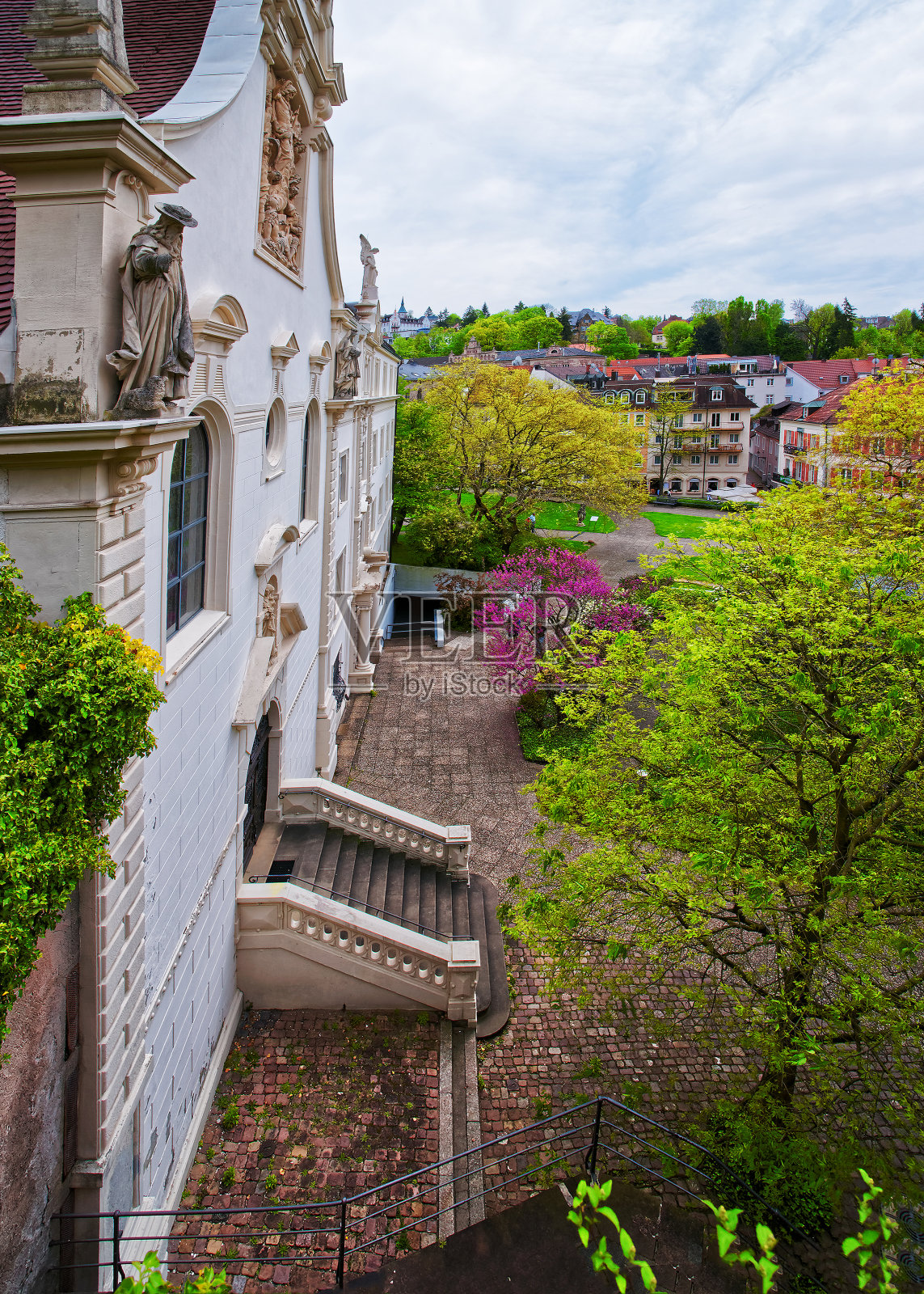 德国巴登圣墓修道院学校照片摄影图片