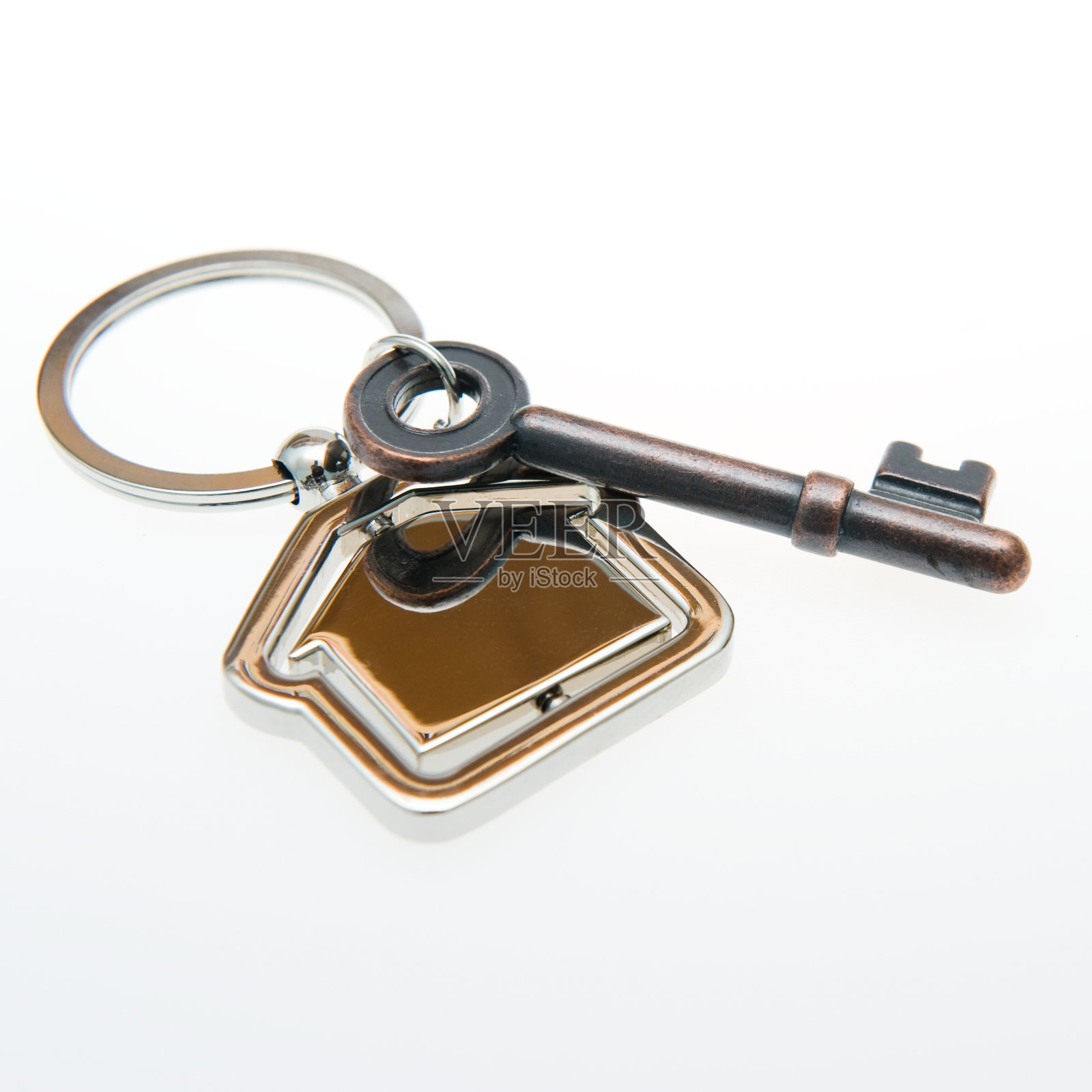 梦幻之家钥匙照片摄影图片