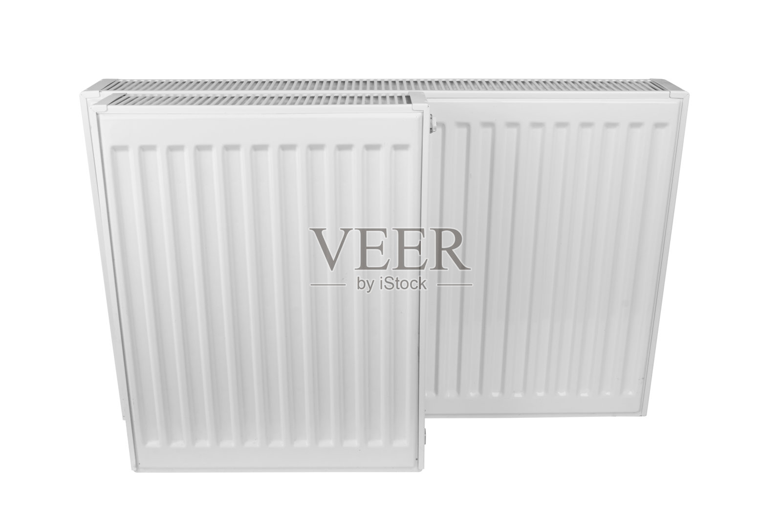 白色的采暖散热器照片摄影图片