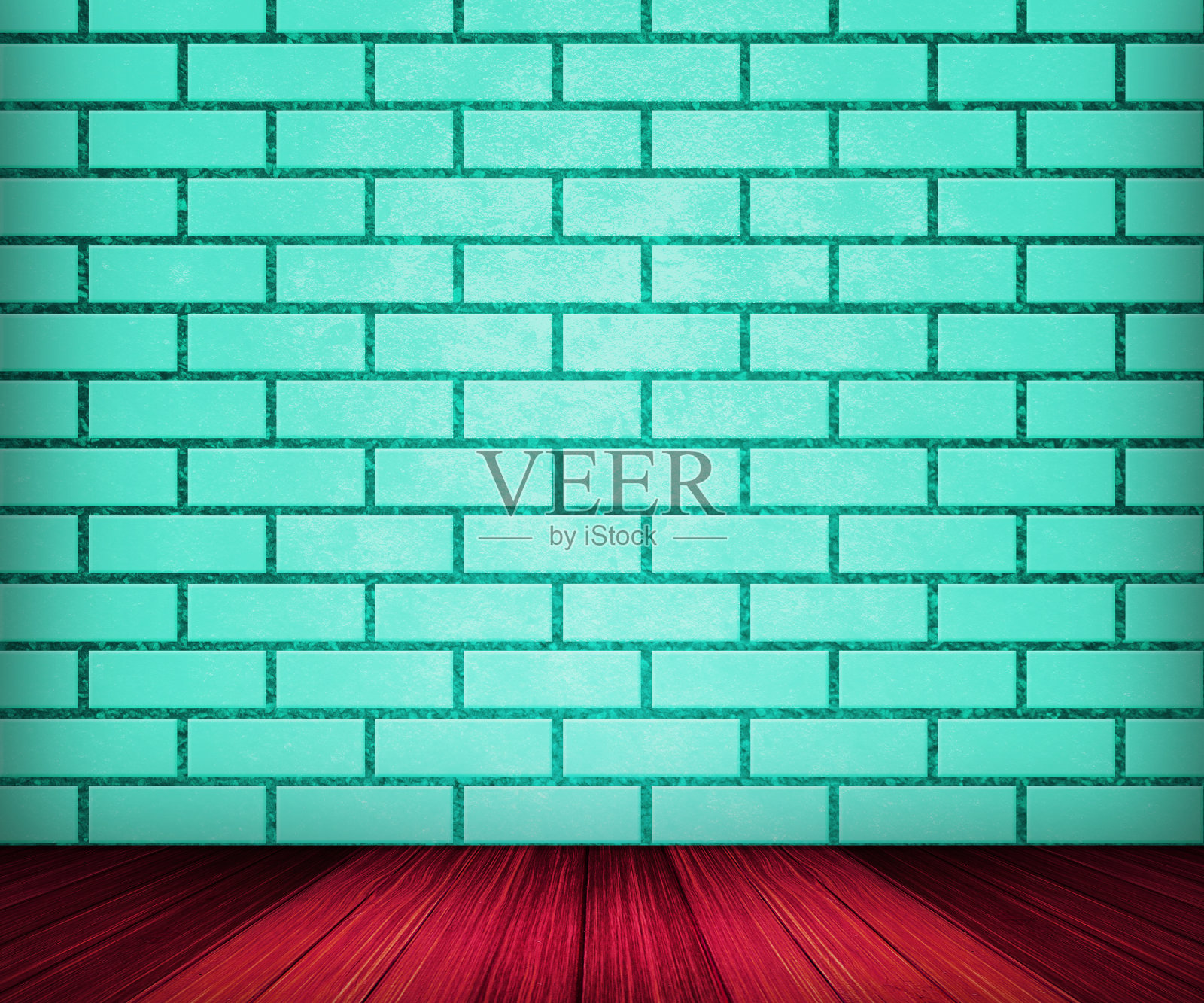 青色砖房背景照片摄影图片