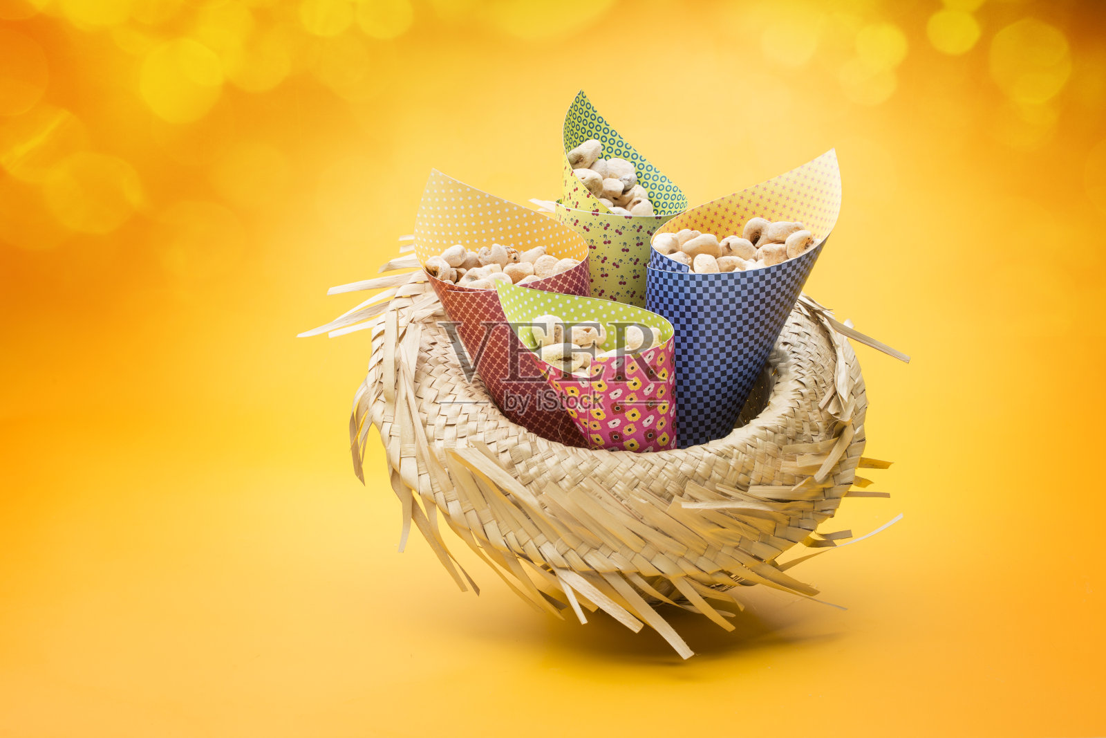 为巴西朱尼纳节日派对准备的美味糖果照片摄影图片