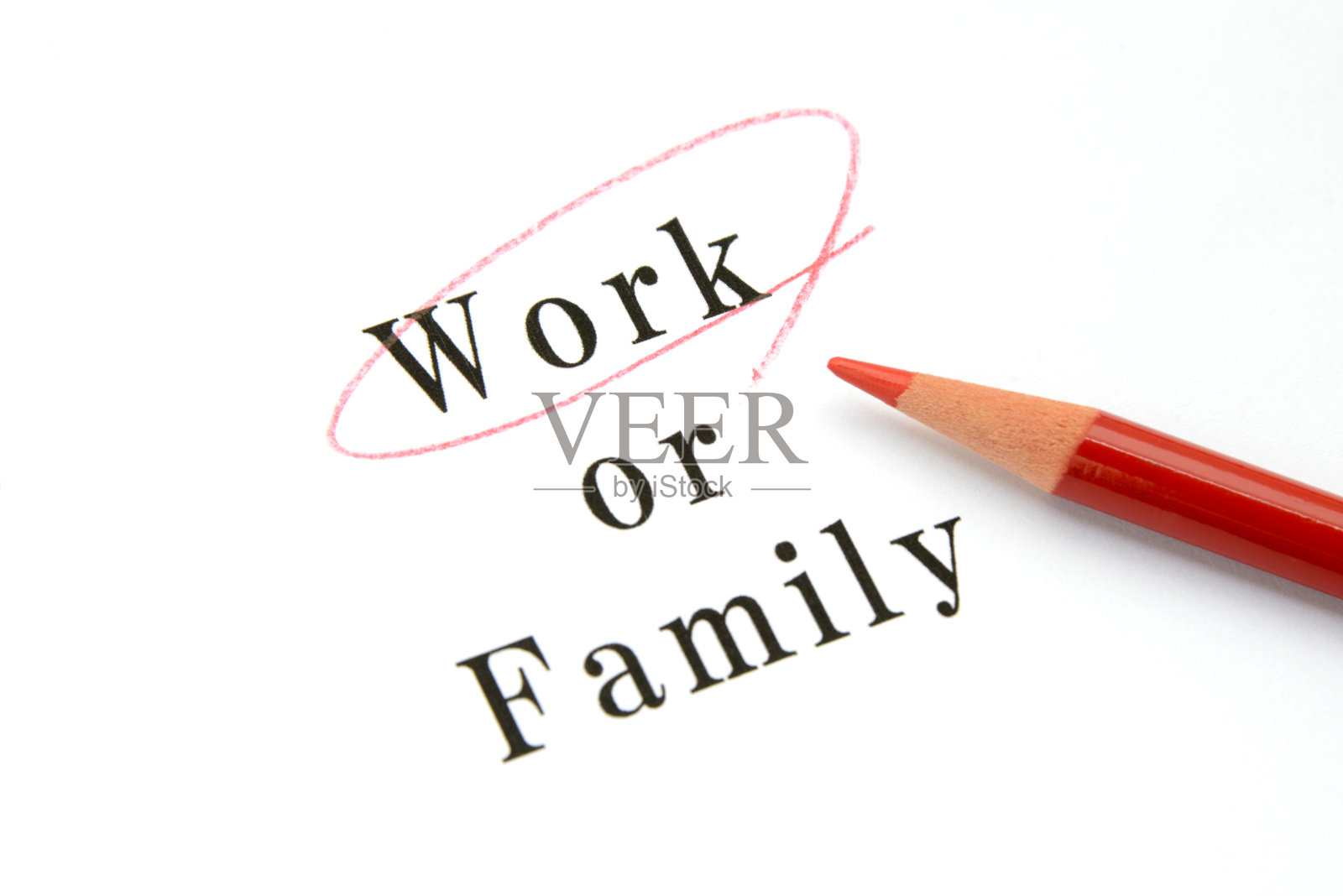 经营理念，选择工作还是家庭照片摄影图片