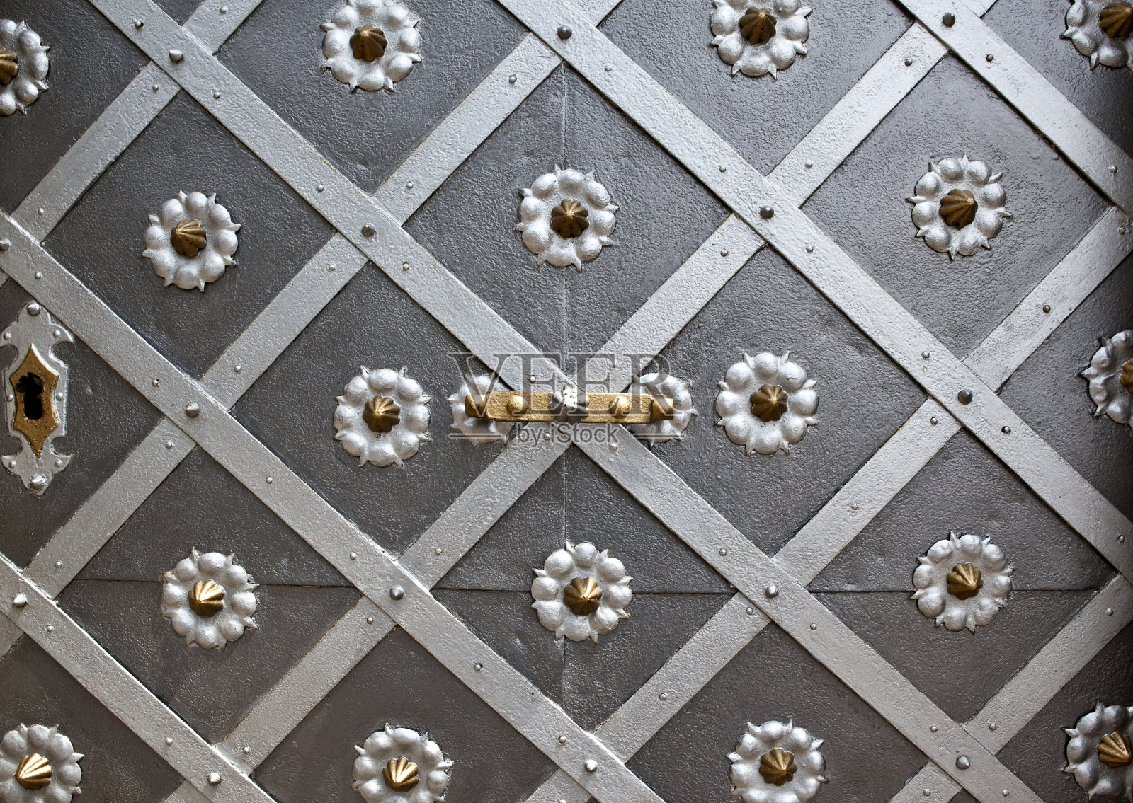 捷克共和国Litomysl历史门的细节照片摄影图片