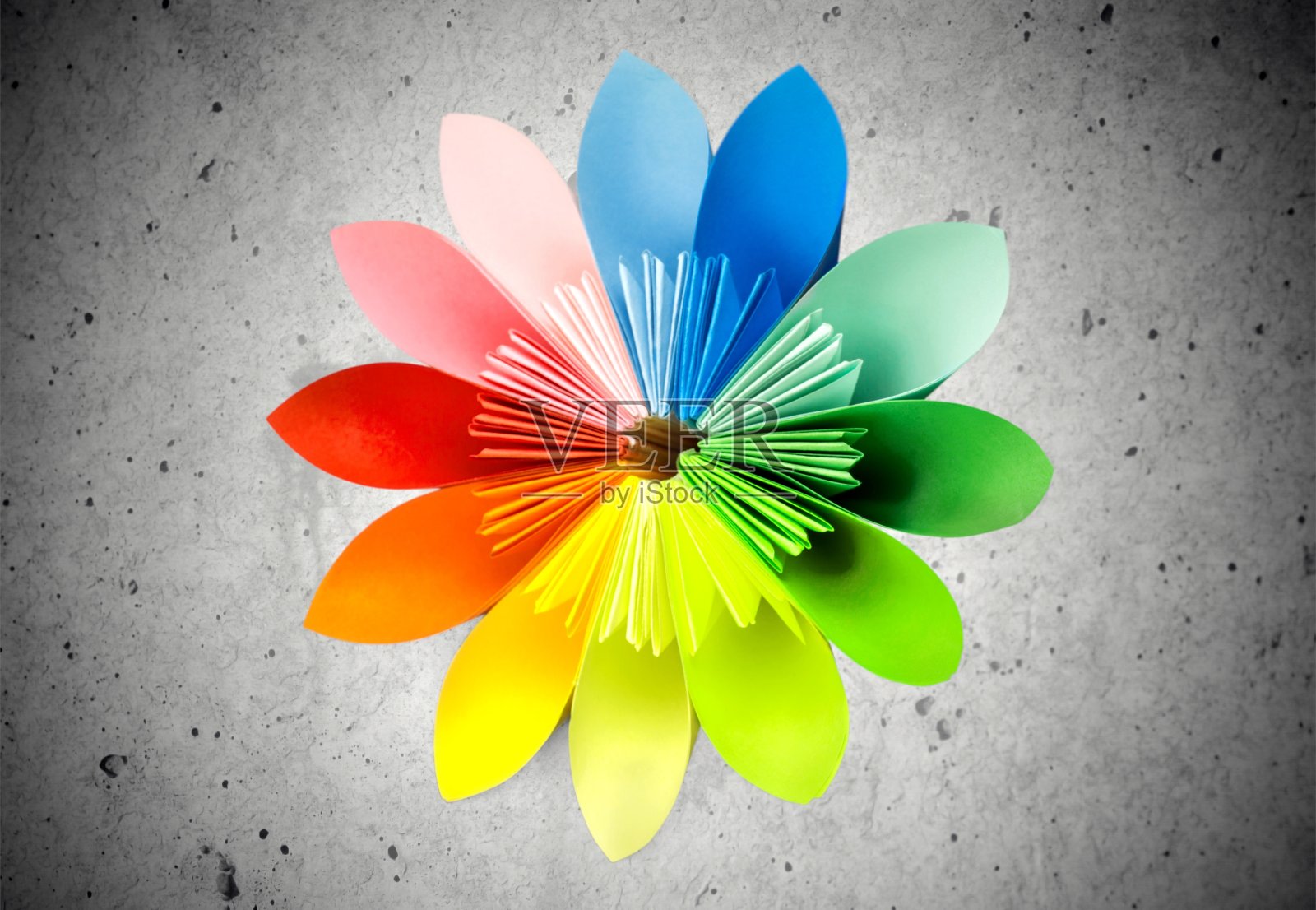 折纸,红色,黄色照片摄影图片