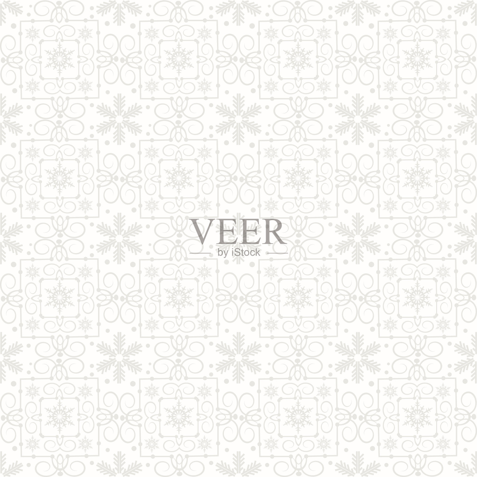 圣诞背景，无缝图案，包装纸插画图片素材