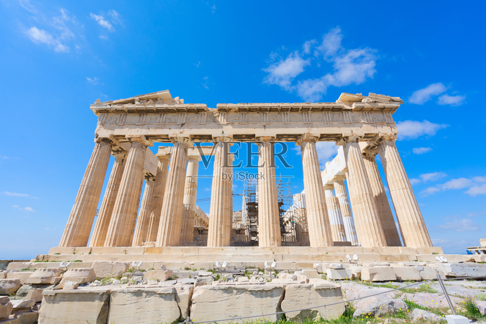 雅典帕台农神庙照片摄影图片