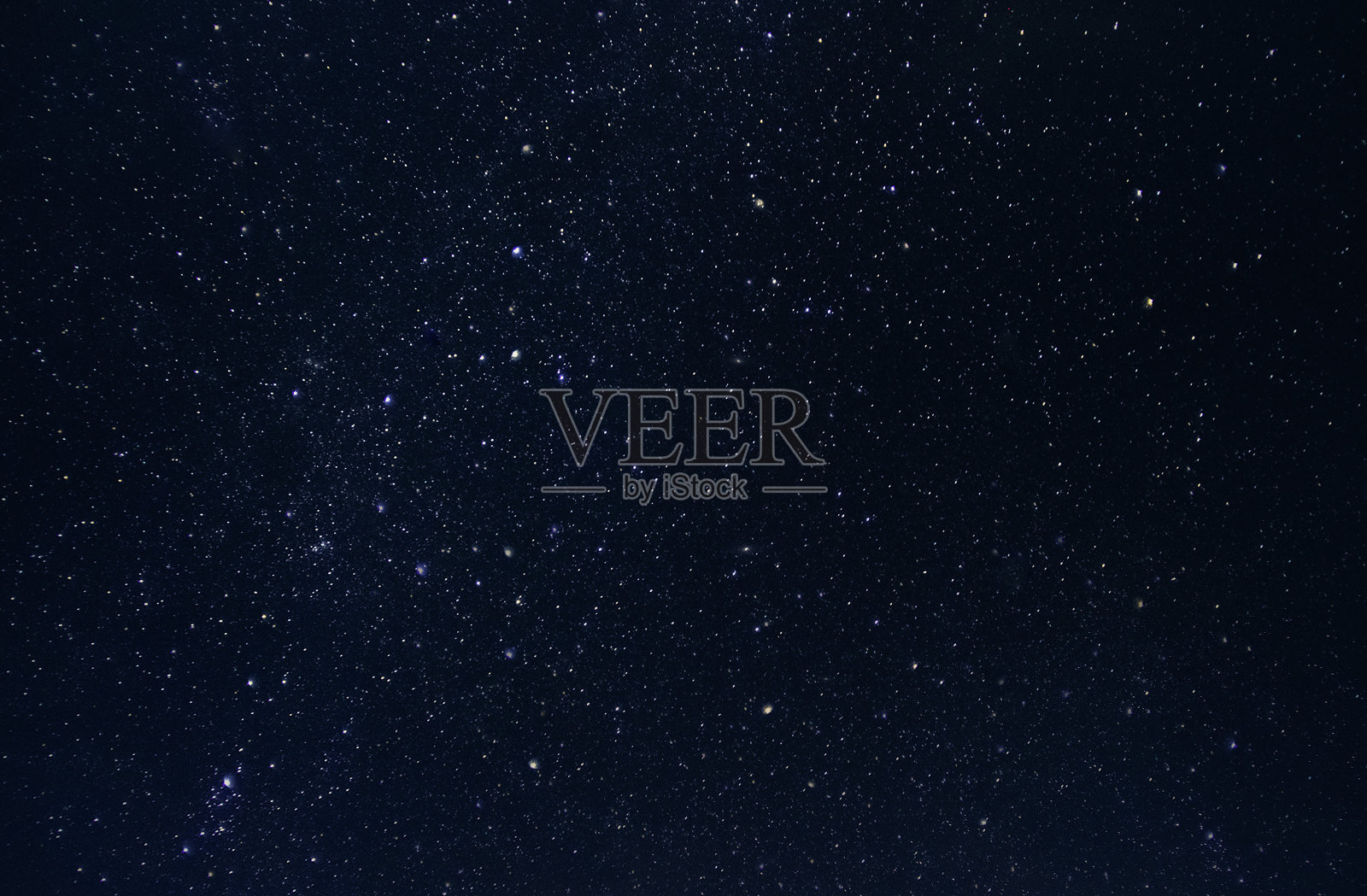 夜晚星星的天空-背景插画图片素材