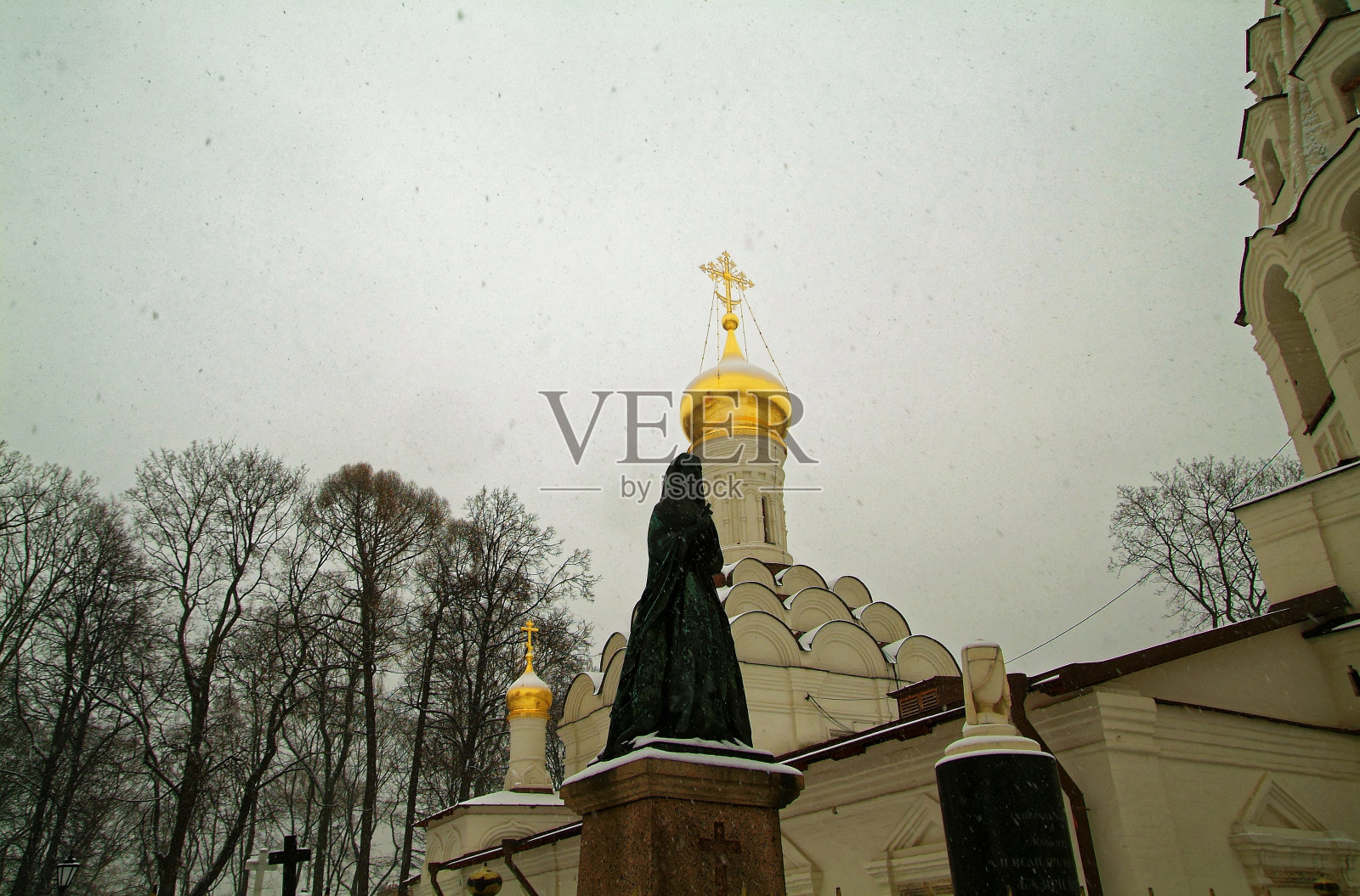 修道院在莫斯科照片摄影图片