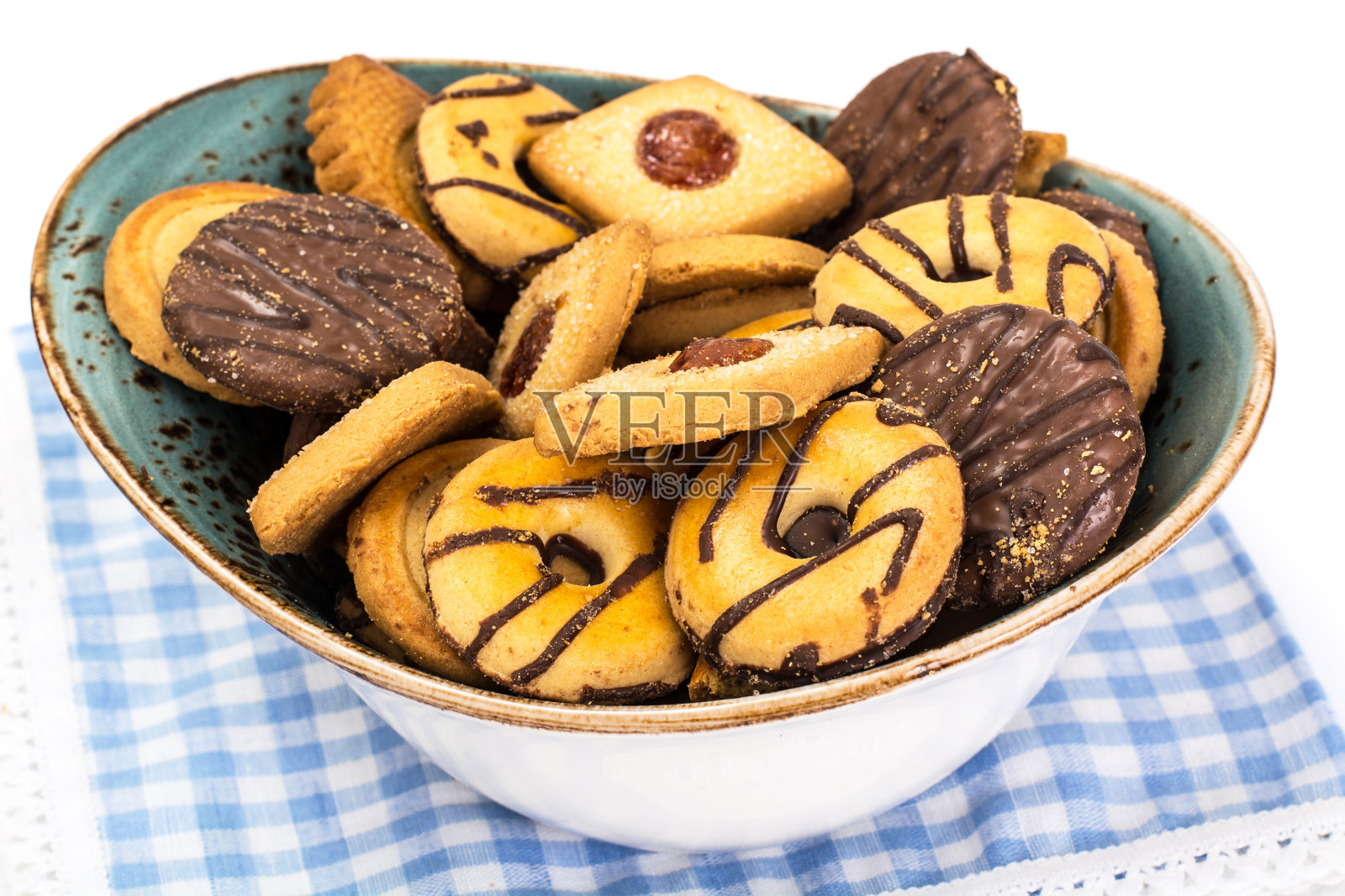 花瓶里的饼干照片摄影图片