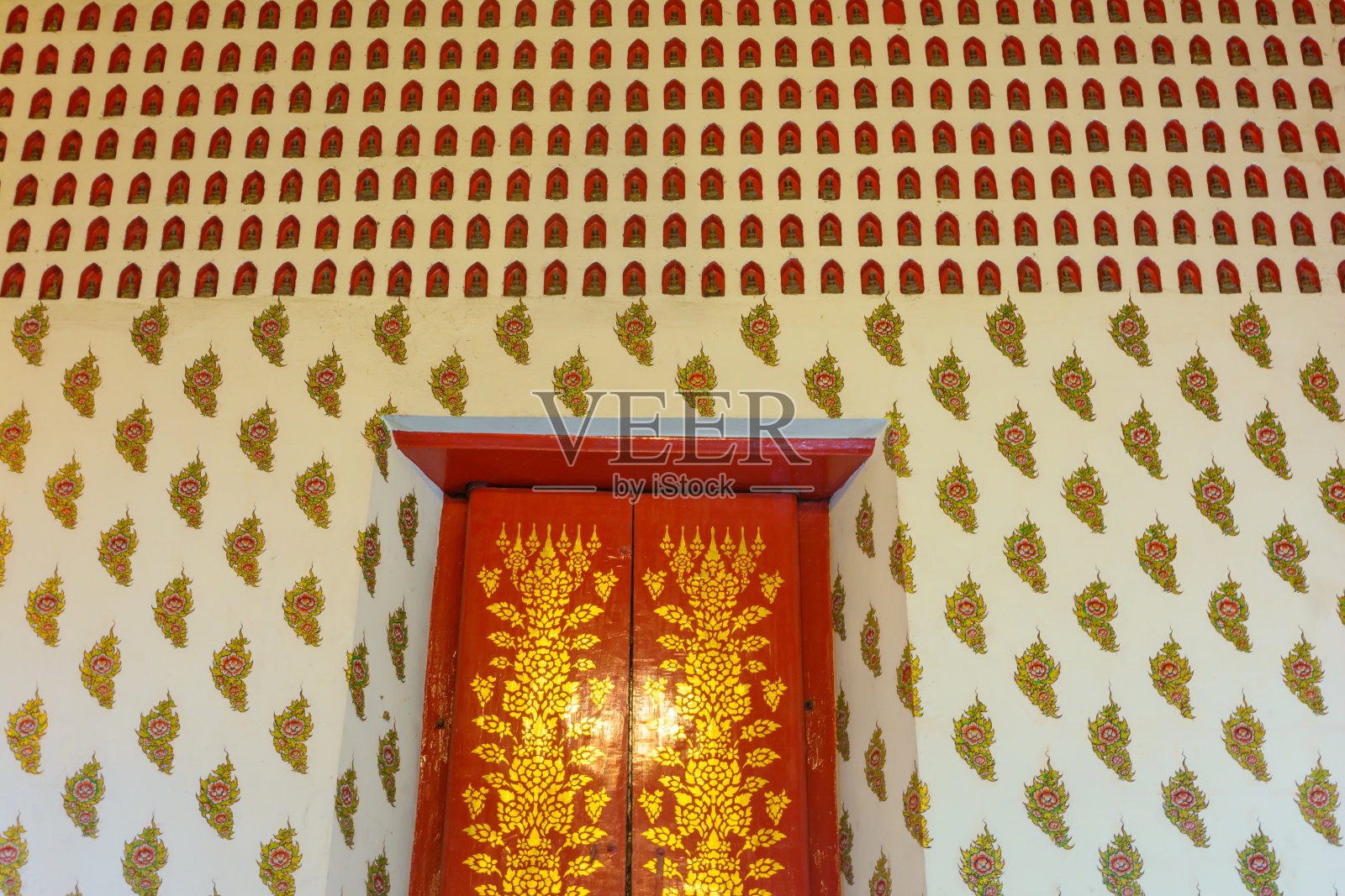 泰国寺庙壁画照片摄影图片