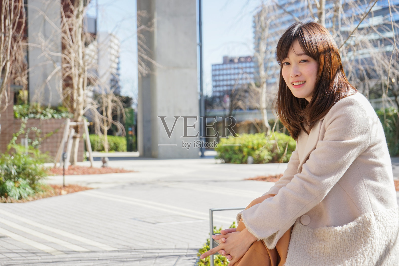 女人的外套照片摄影图片