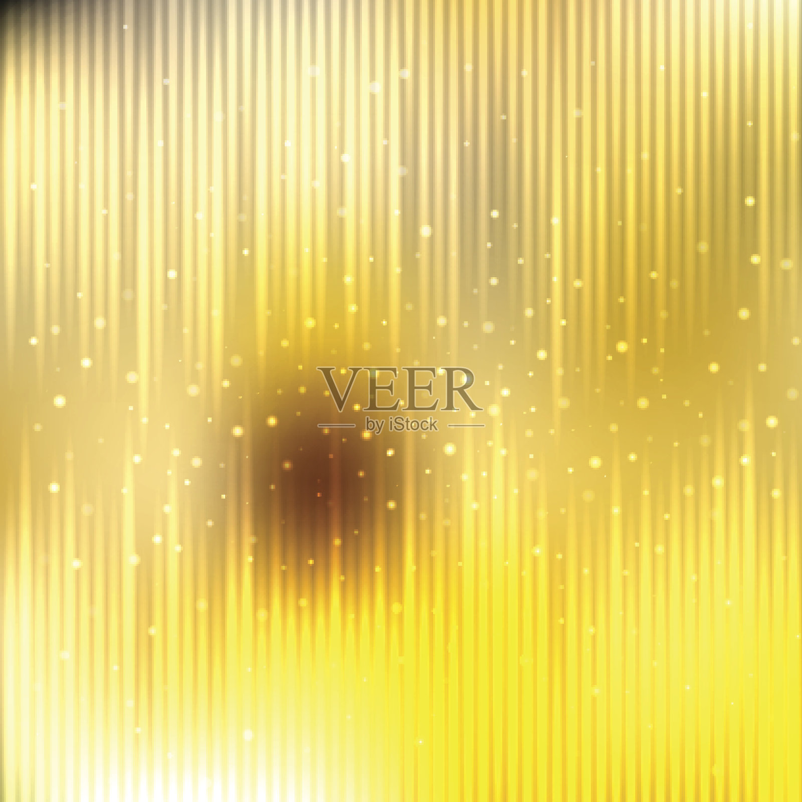 在模糊的背景上闪烁粒子插画图片素材