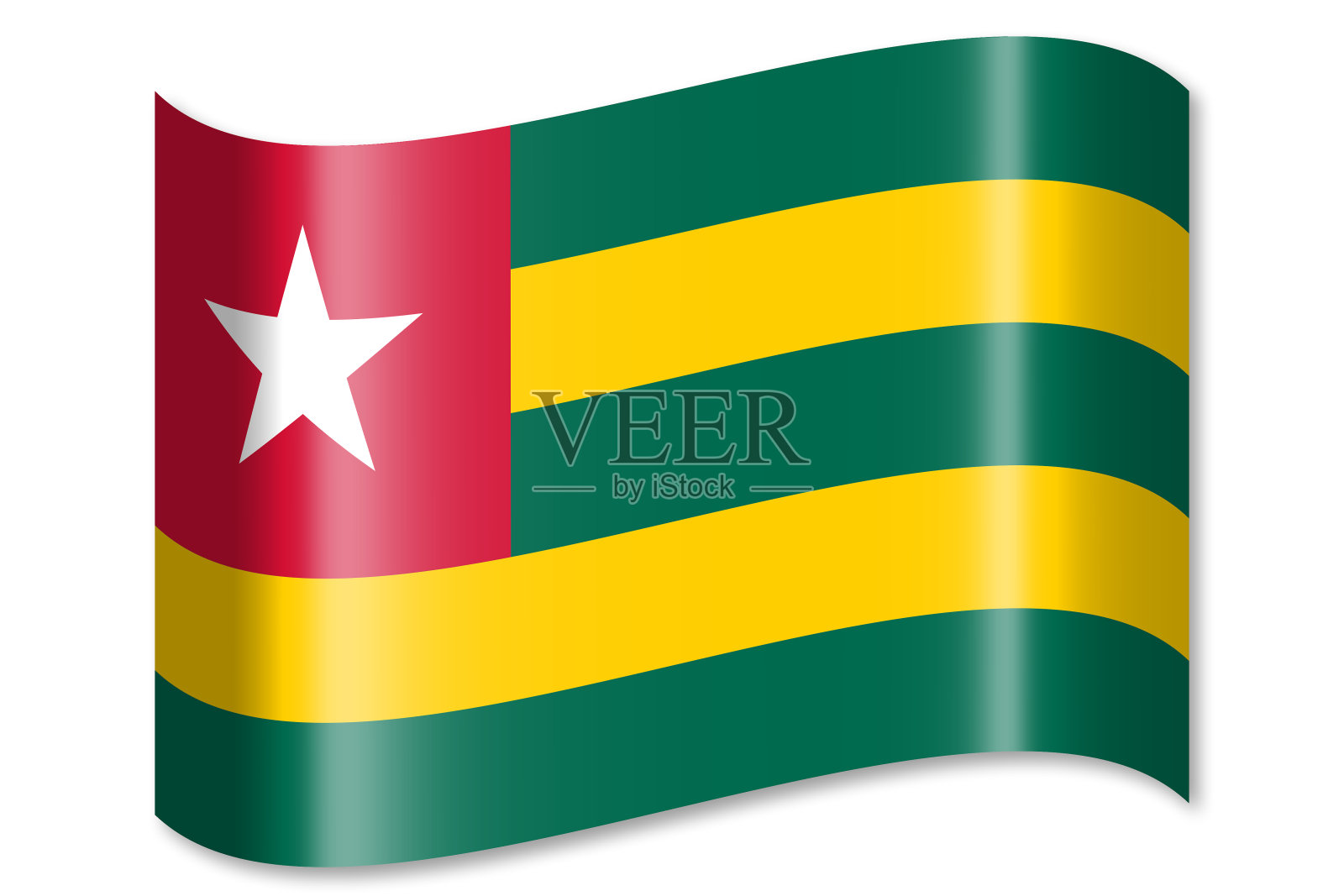 多哥旗照片摄影图片