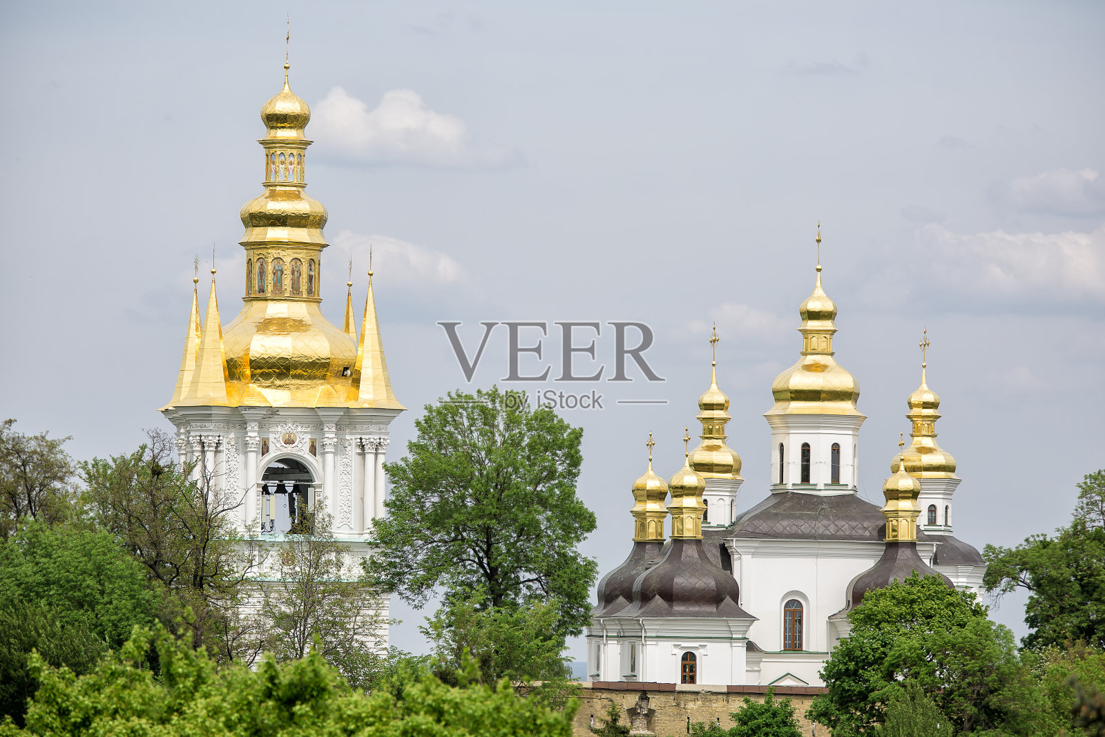 基辅佩切尔斯克拉夫拉的死亡大教堂照片摄影图片