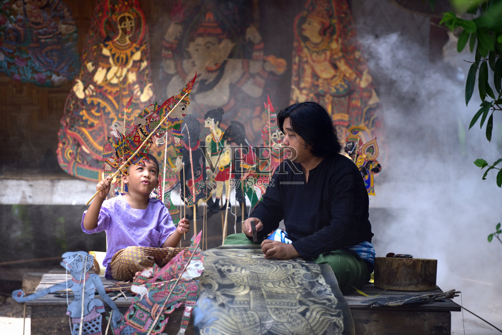 木偶(泰宁:塔龙)照片摄影图片