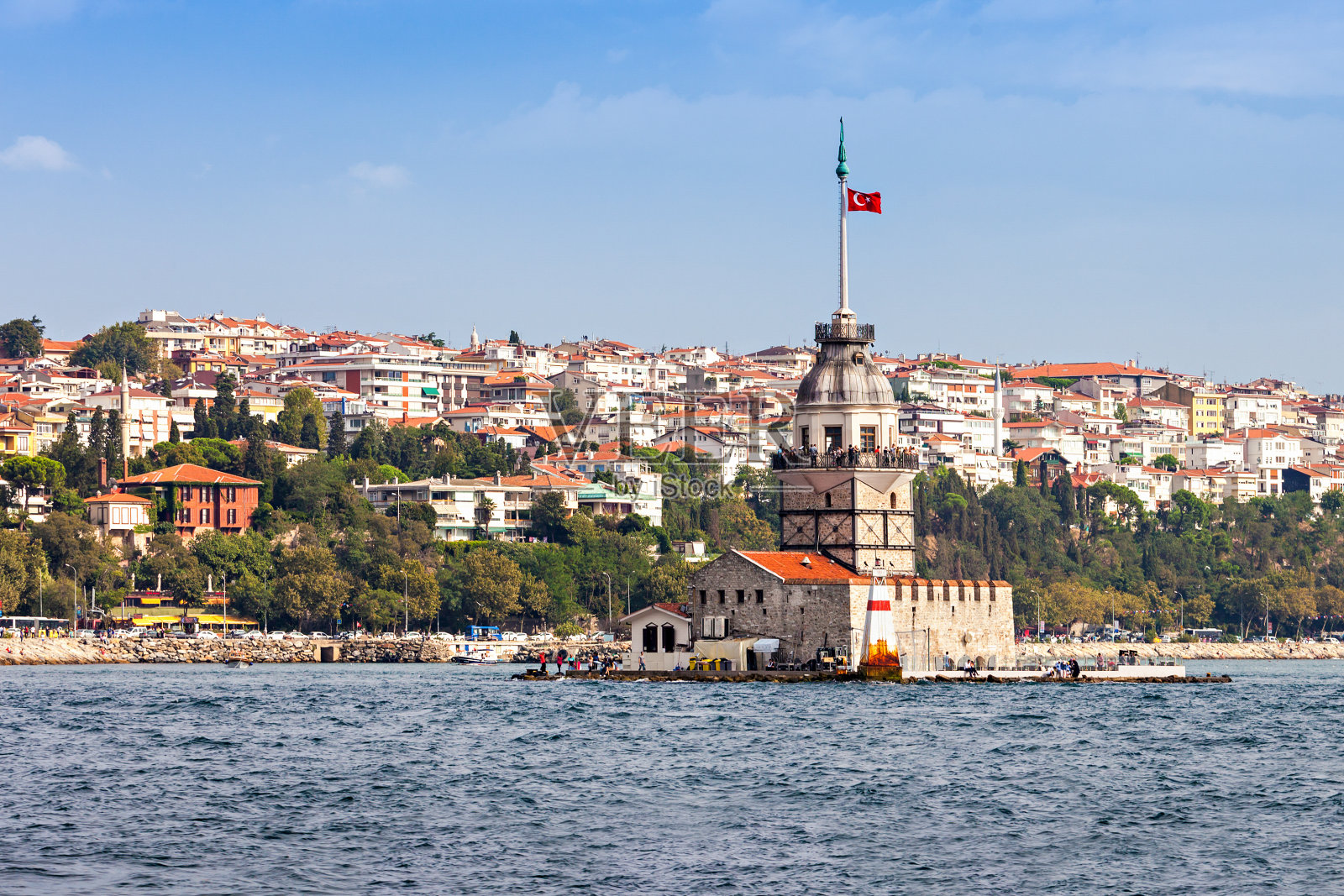 少女的塔照片摄影图片