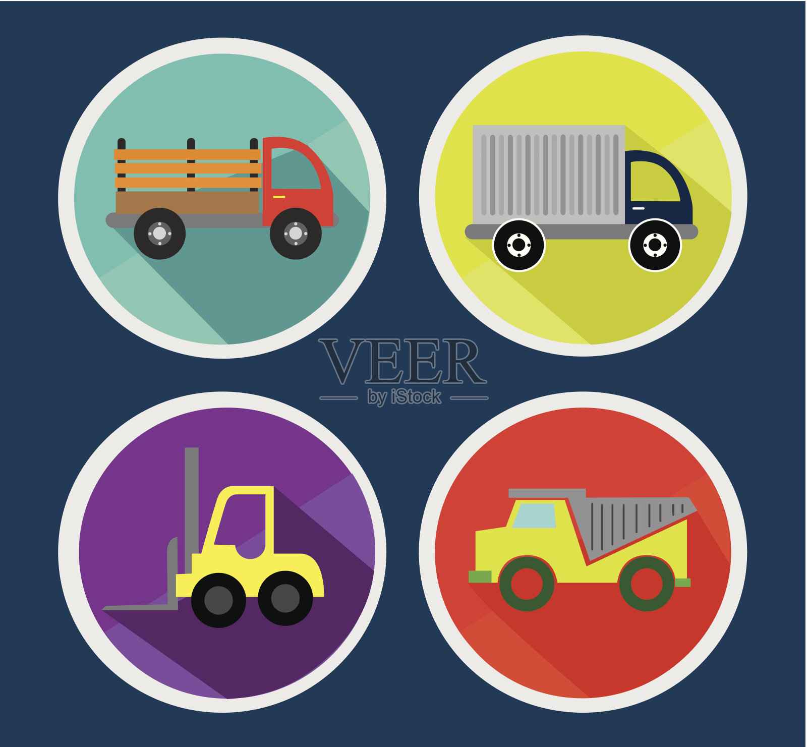 运输的底部设计图标素材