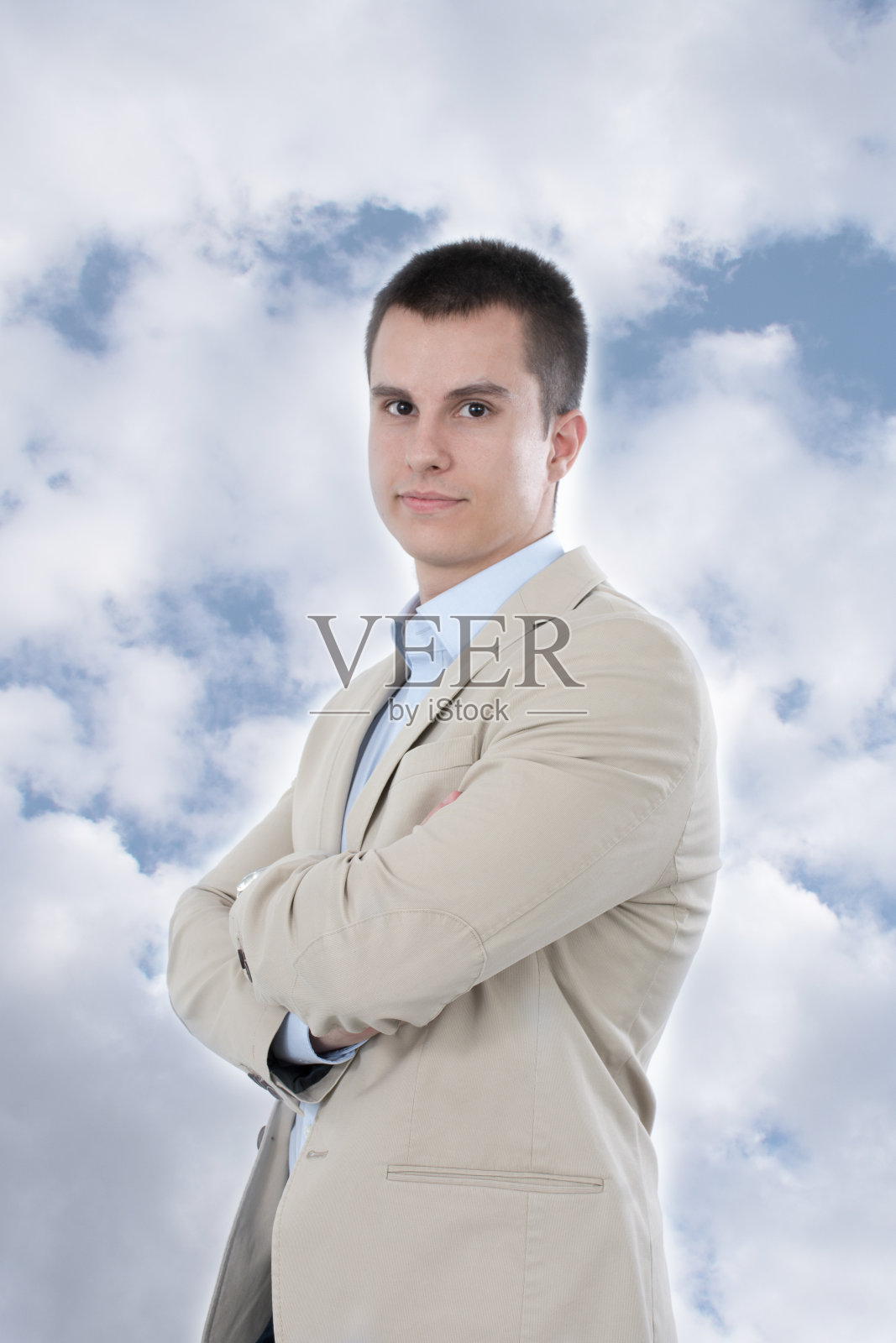 自信的男经理照片摄影图片