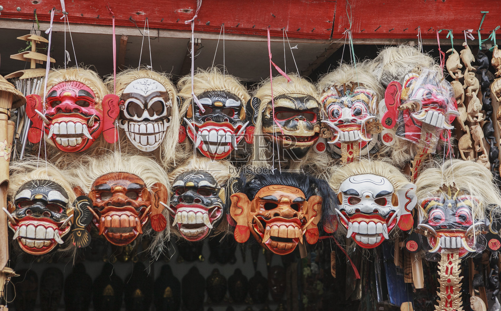 面具照片摄影图片