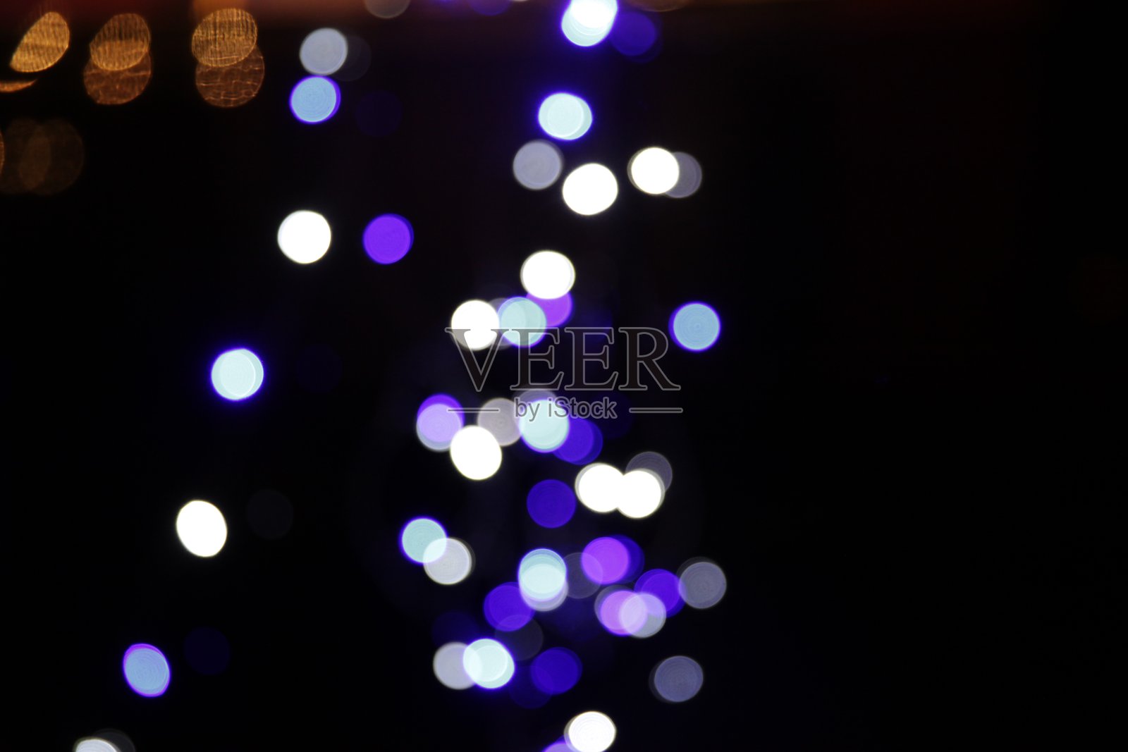 蓝色和白色的散景泡泡照片摄影图片