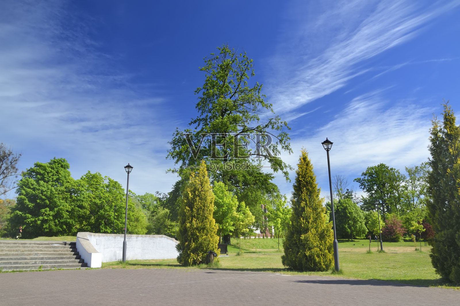 加里宁格勒的胜利公园照片摄影图片